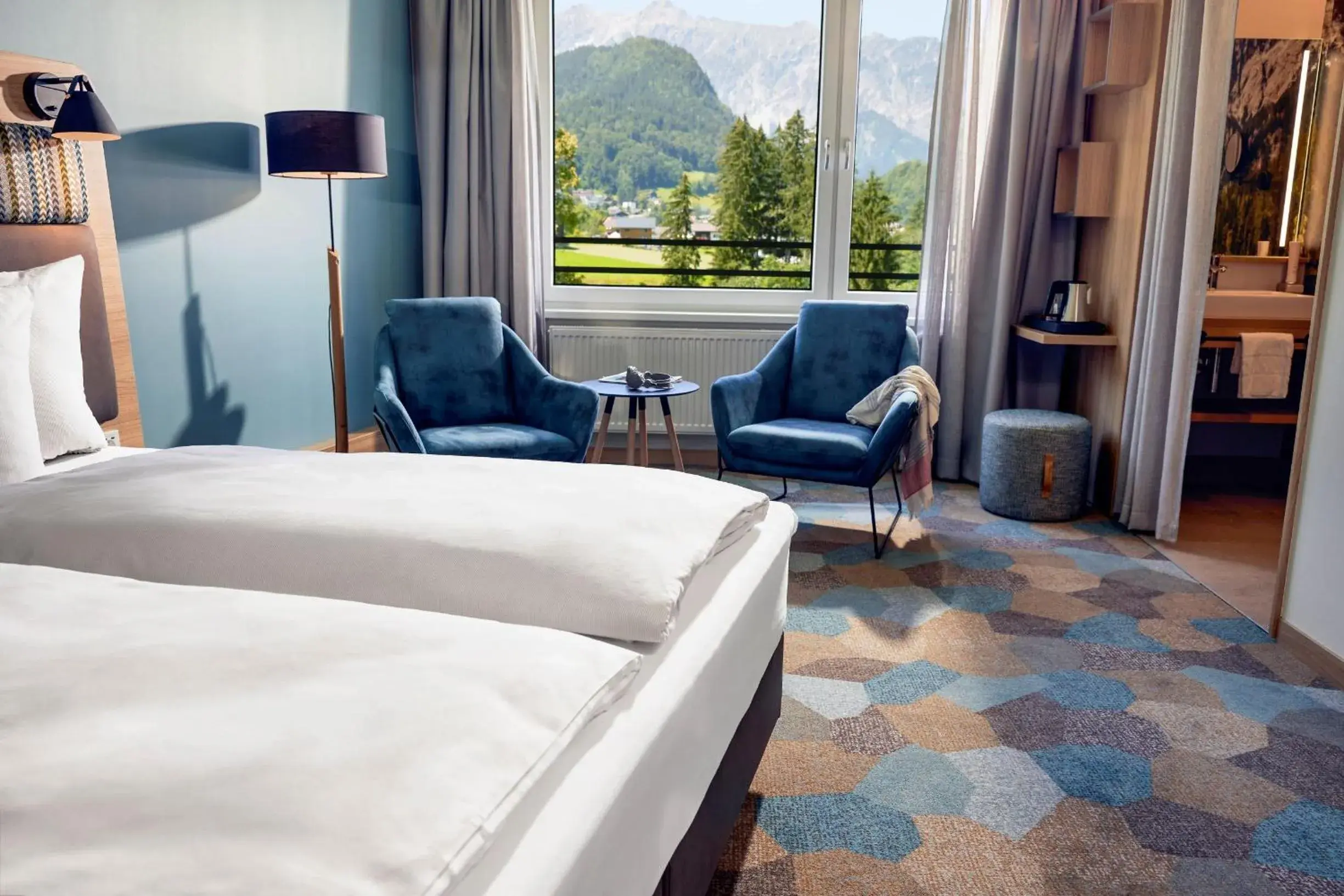 Deluxe Double Room with Extra Bed in TUI BLUE Montafon Deluxe Double Room with Extra Bed in TUI BLUE Montafon