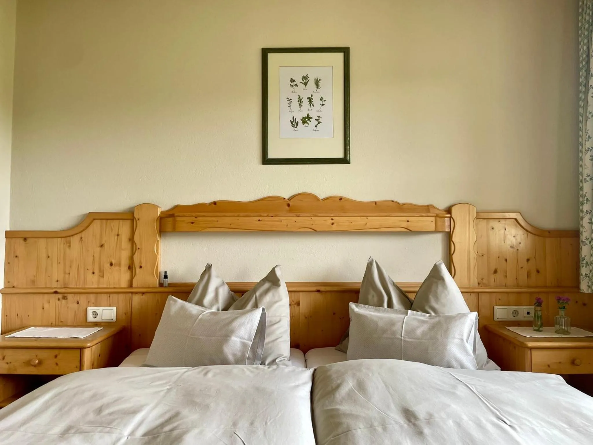 Bed in Pension Möslehnerhof