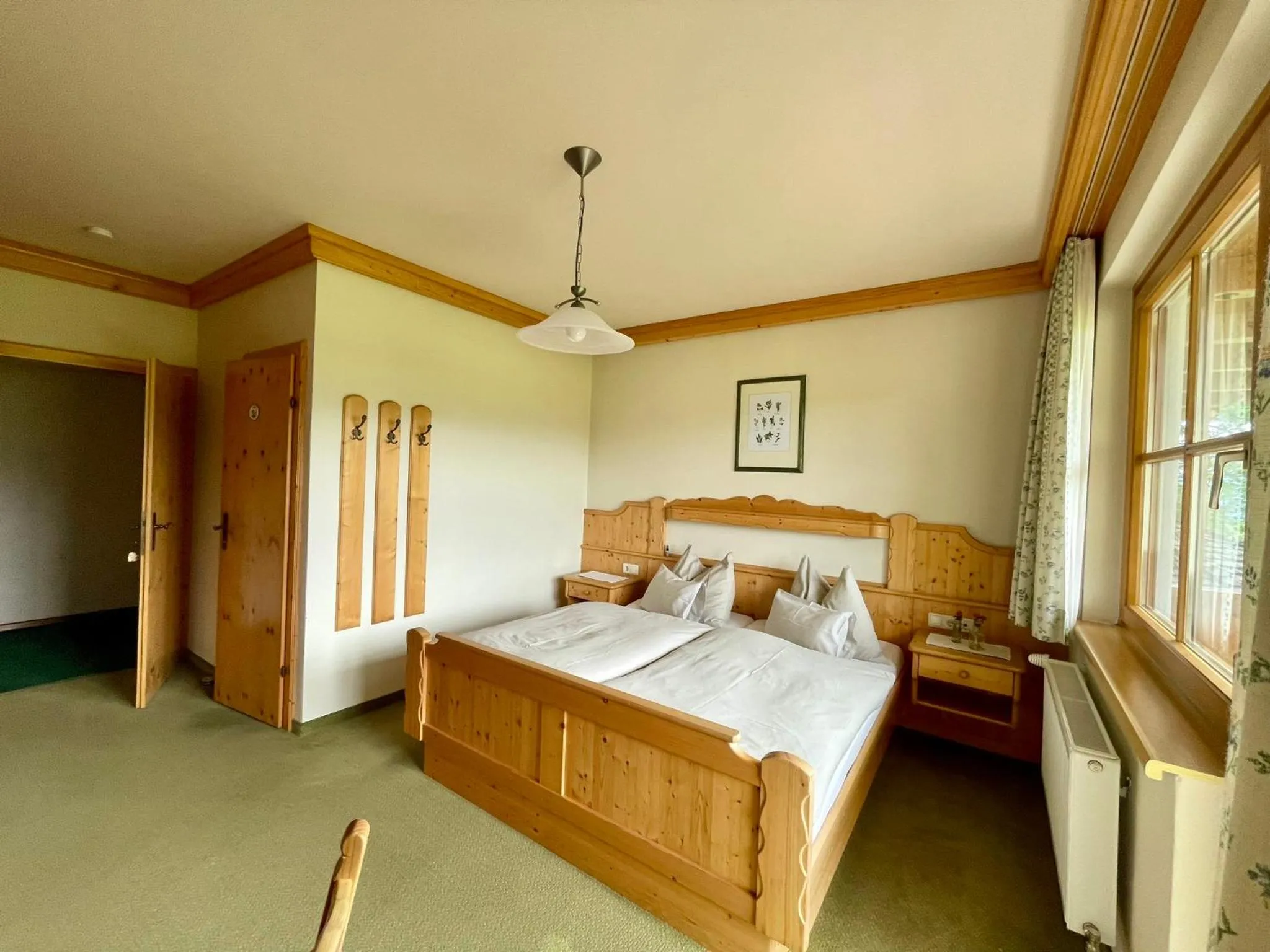 Bed in Pension Möslehnerhof