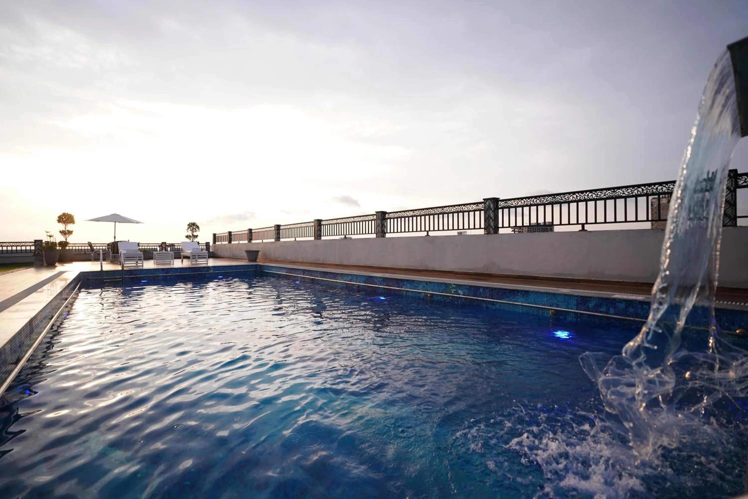 Swimming pool in Nine Tree Luxury Hotel & Suites Lahore