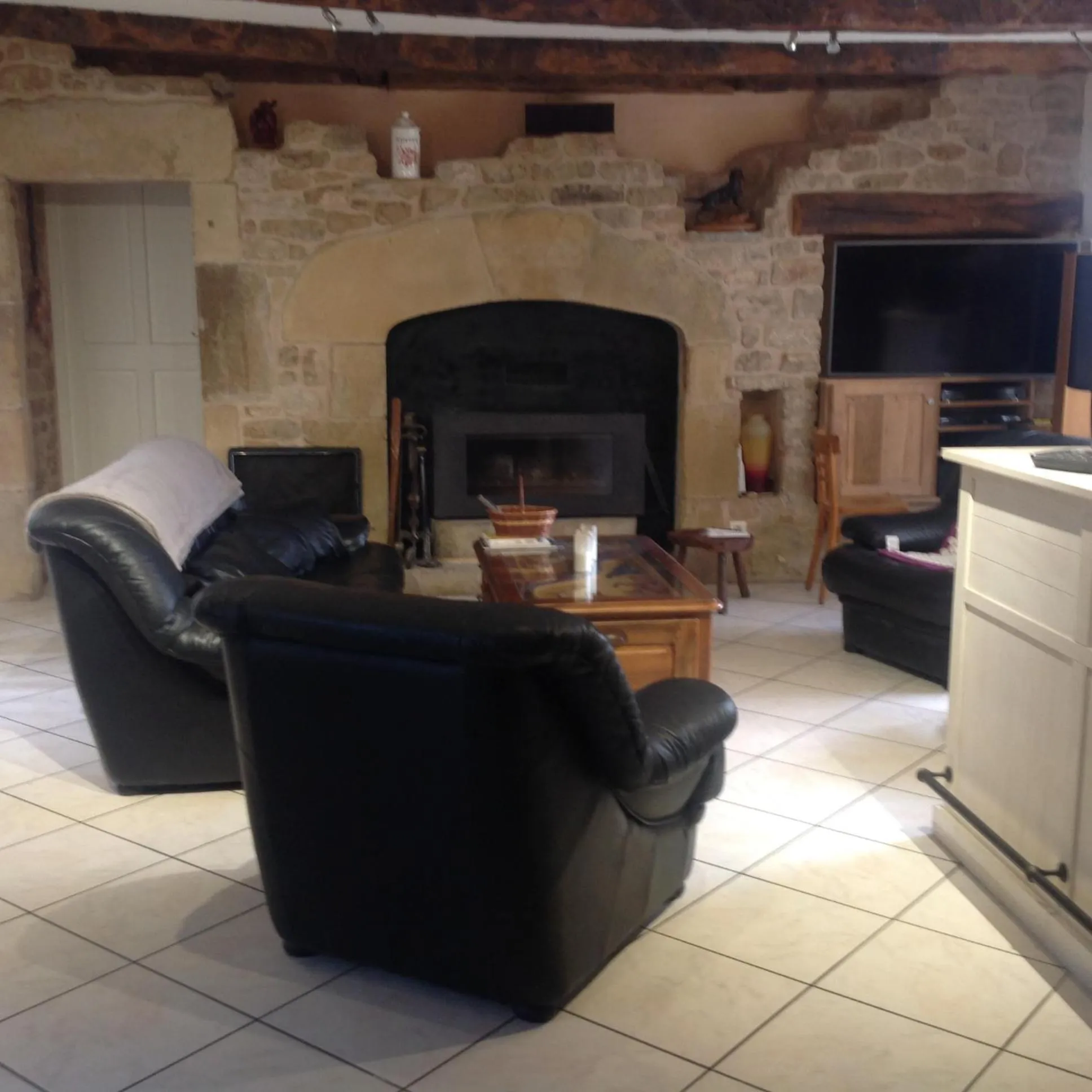 Living room in La ferme de Manon