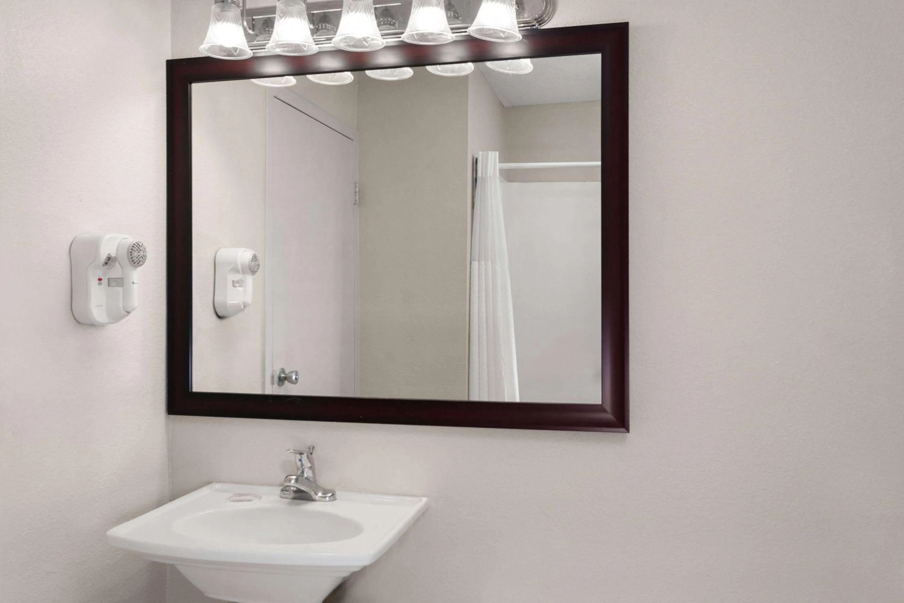 Shower in Days Inn by Wyndham Shelby