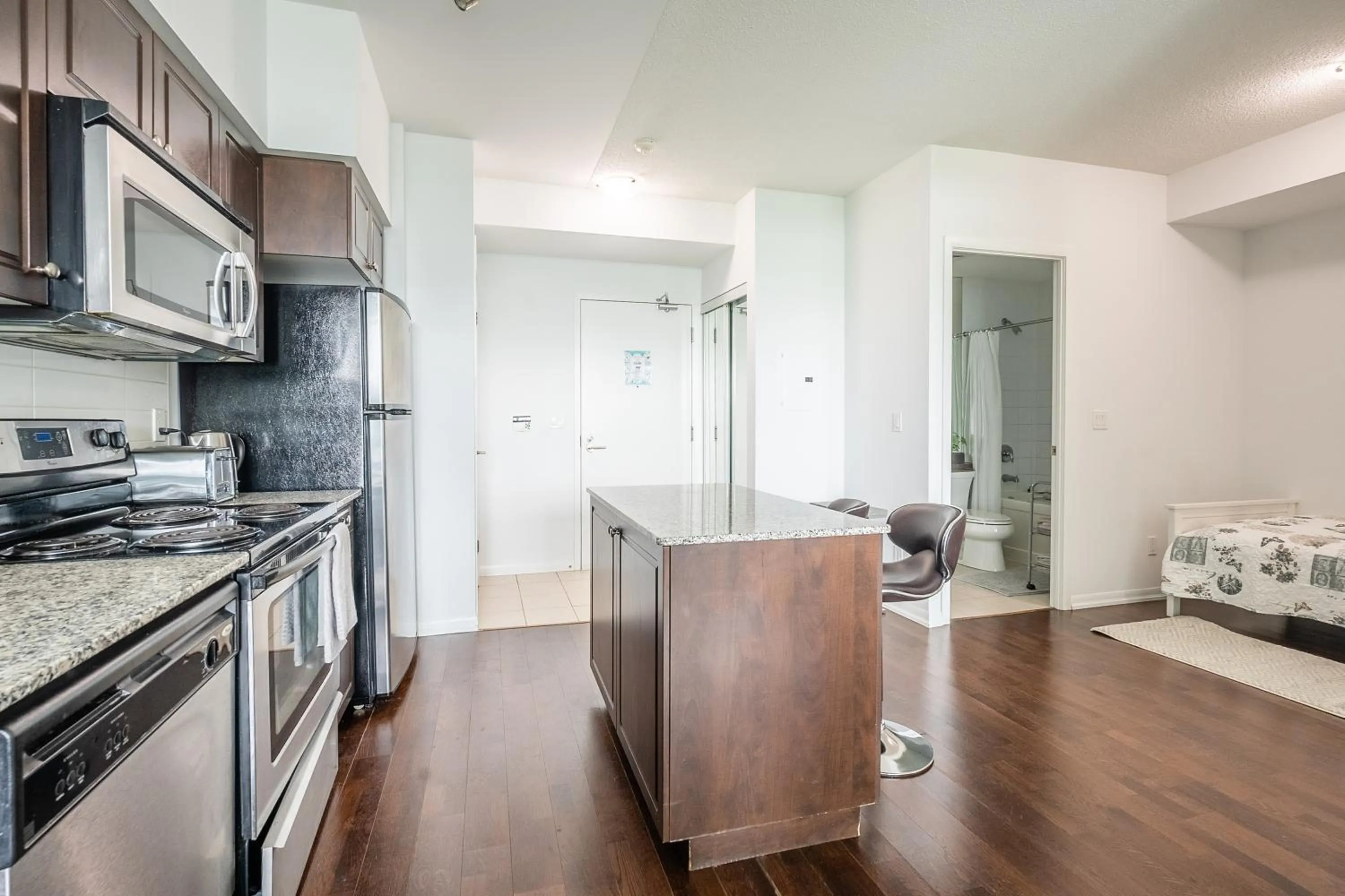 Kitchen or kitchenette in GLOBALSTAY Magnificent Condos in DT