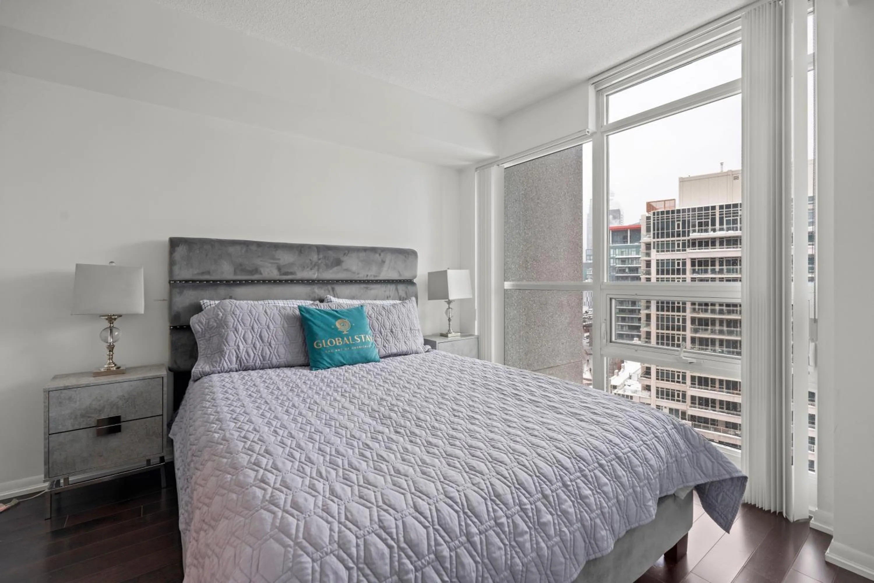 Bed in GLOBALSTAY Magnificent Condos in DT