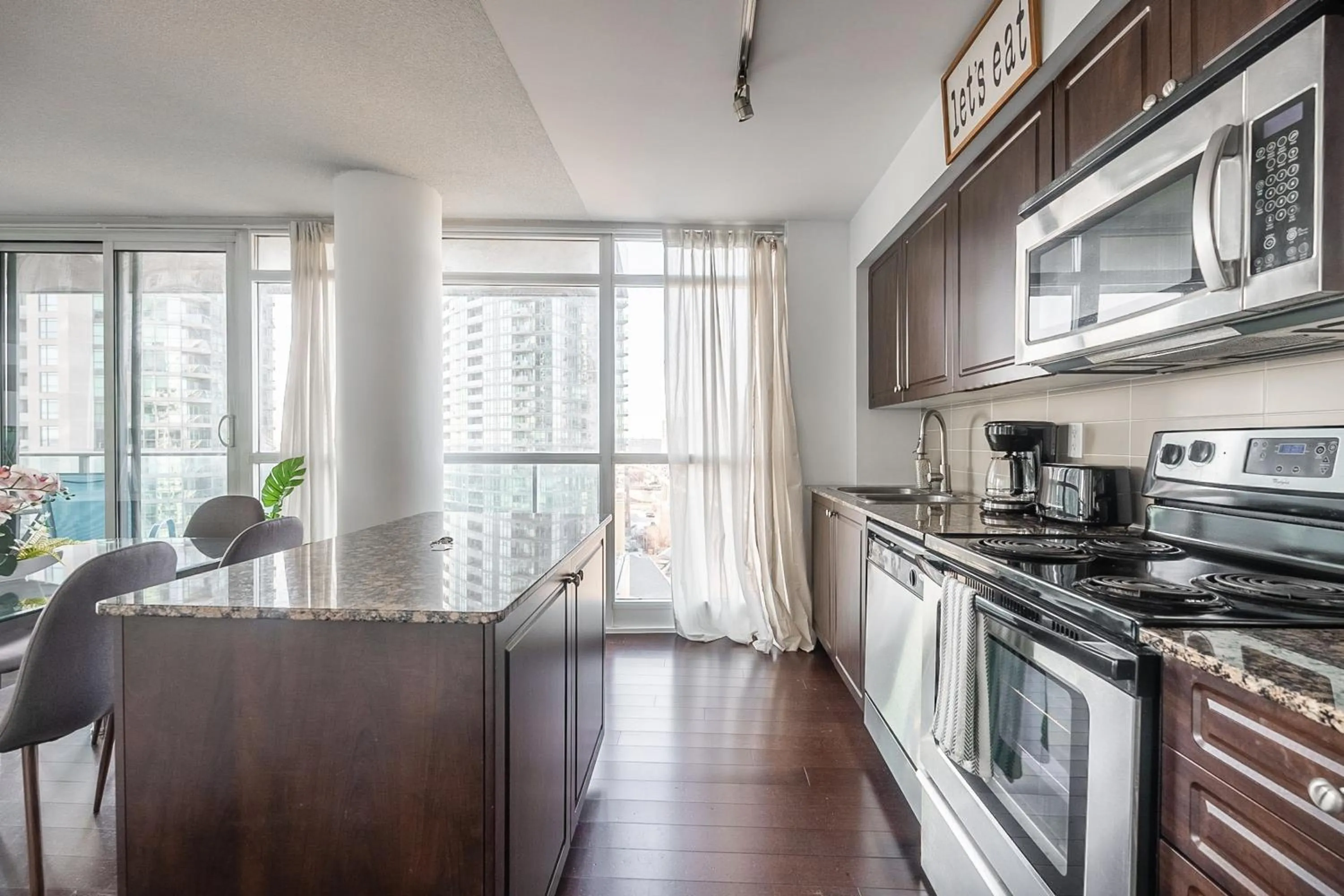 Kitchen or kitchenette in GLOBALSTAY Magnificent Condos in DT