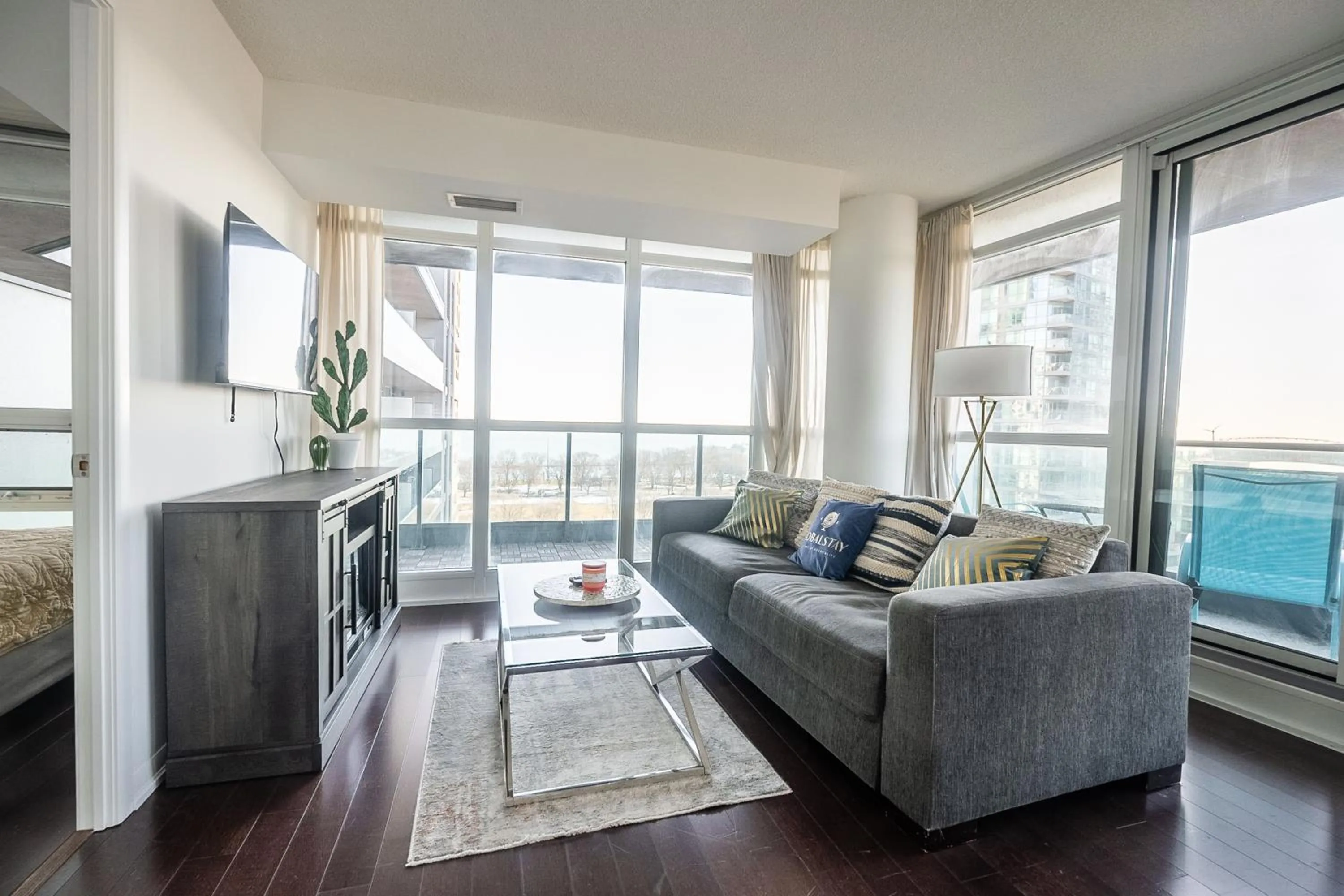 Living room in GLOBALSTAY Magnificent Condos in DT