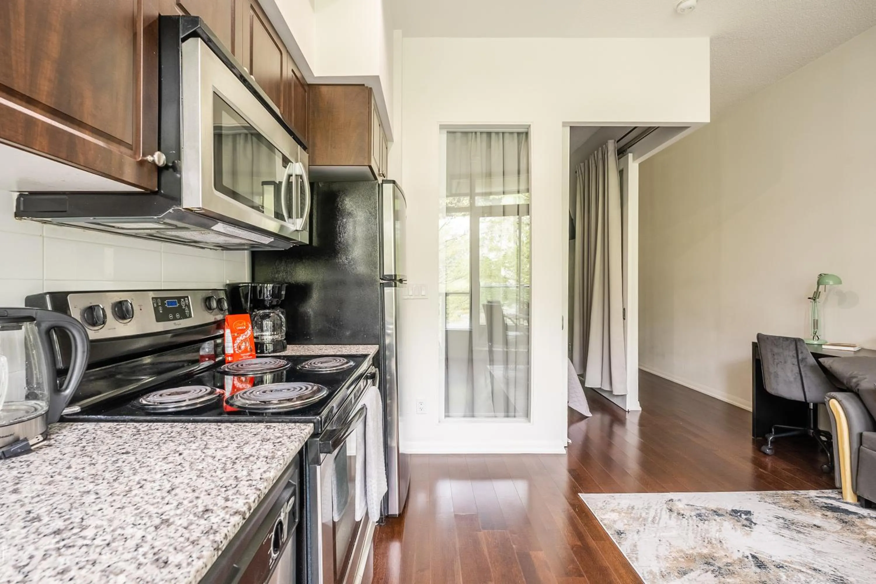 Kitchen or kitchenette in GLOBALSTAY Magnificent Condos in DT