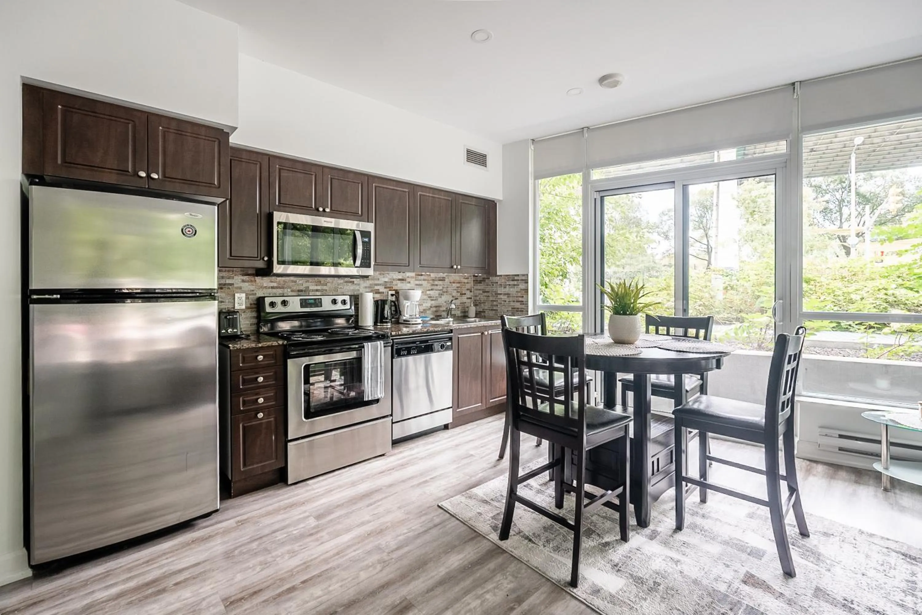 Kitchen or kitchenette in GLOBALSTAY Magnificent Condos in DT