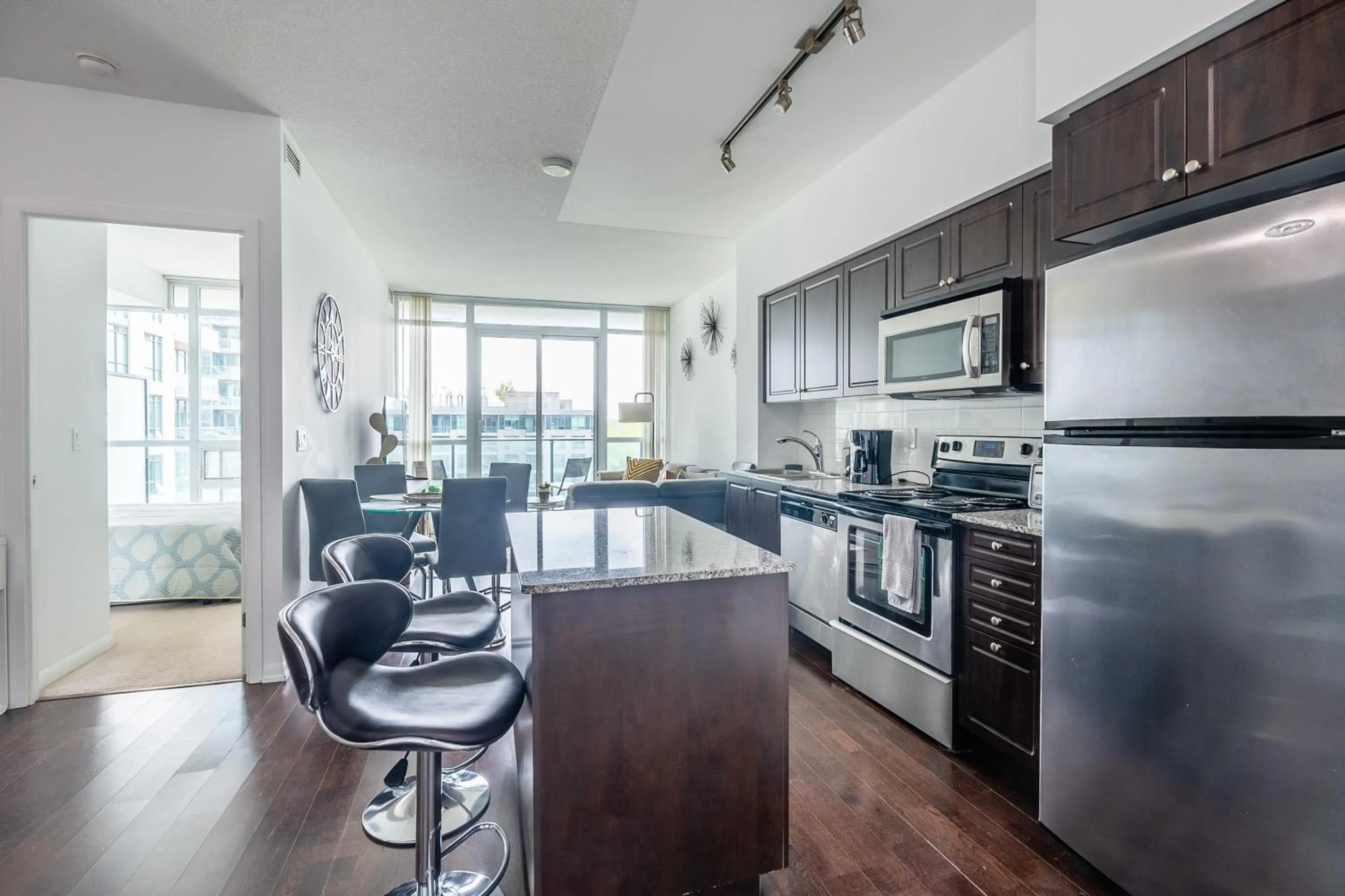 Kitchen or kitchenette in GLOBALSTAY Magnificent Condos in DT