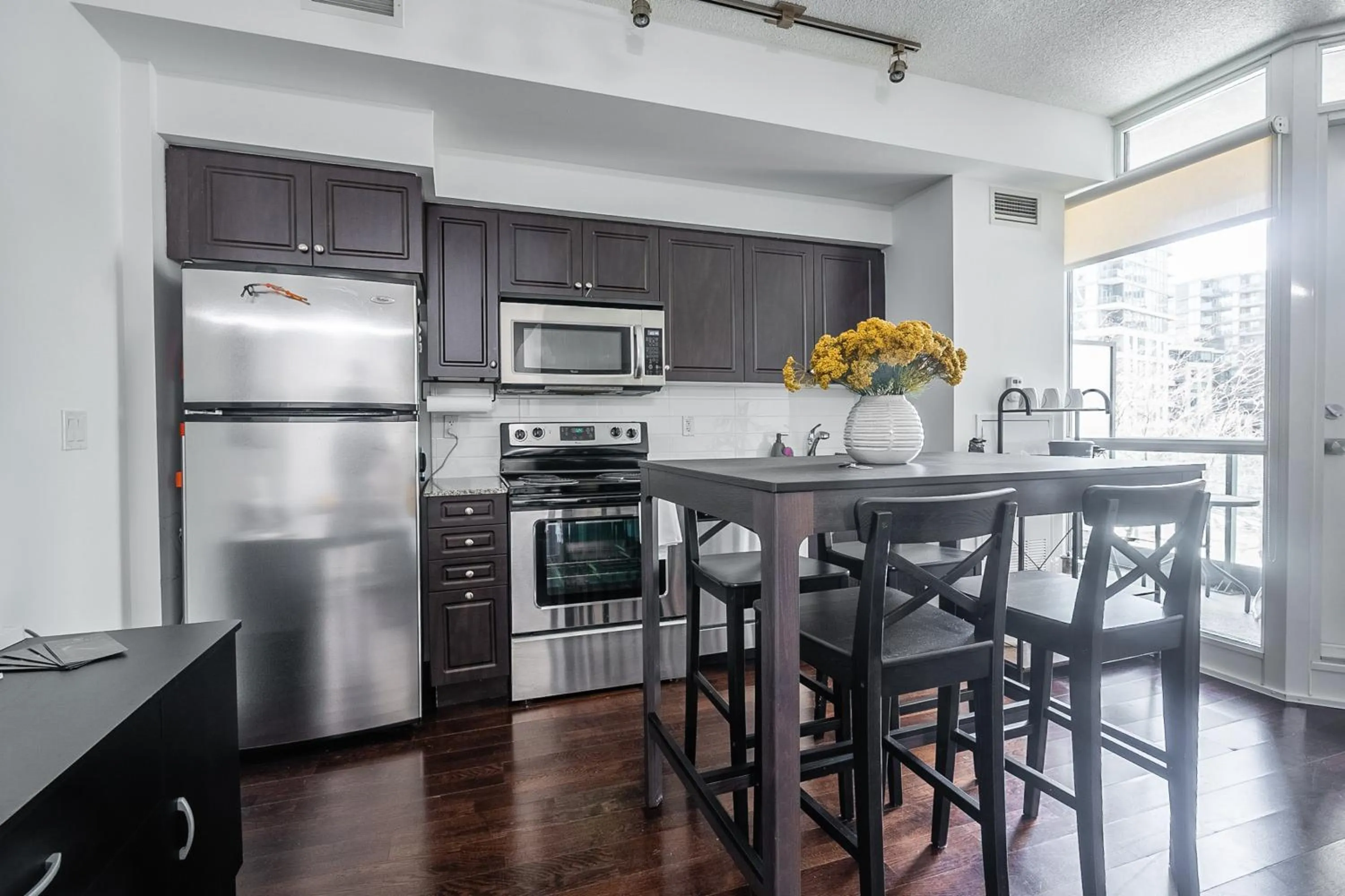 Kitchen or kitchenette in GLOBALSTAY Magnificent Condos in DT