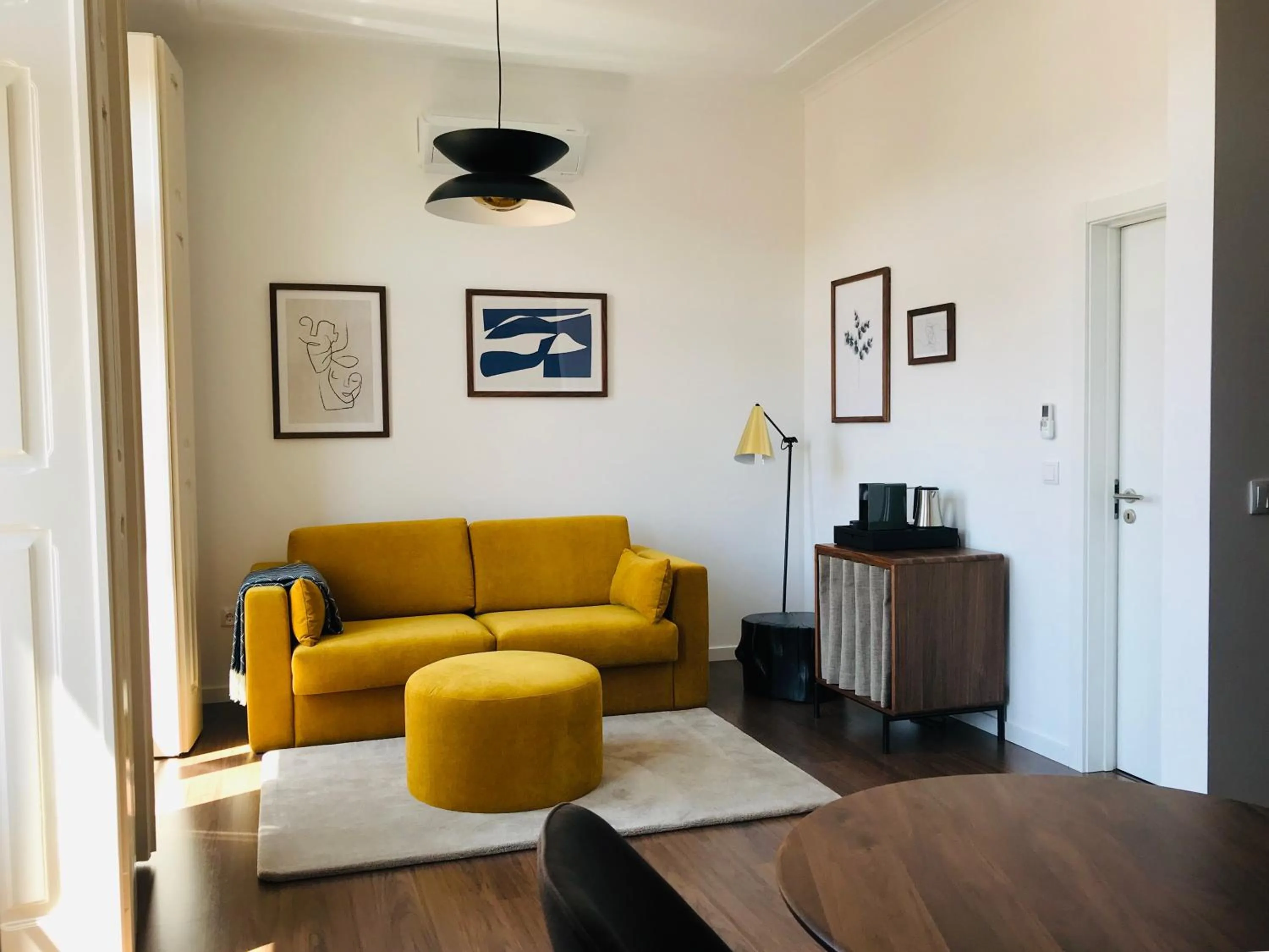 Living room in O Paço - Vintage Suites