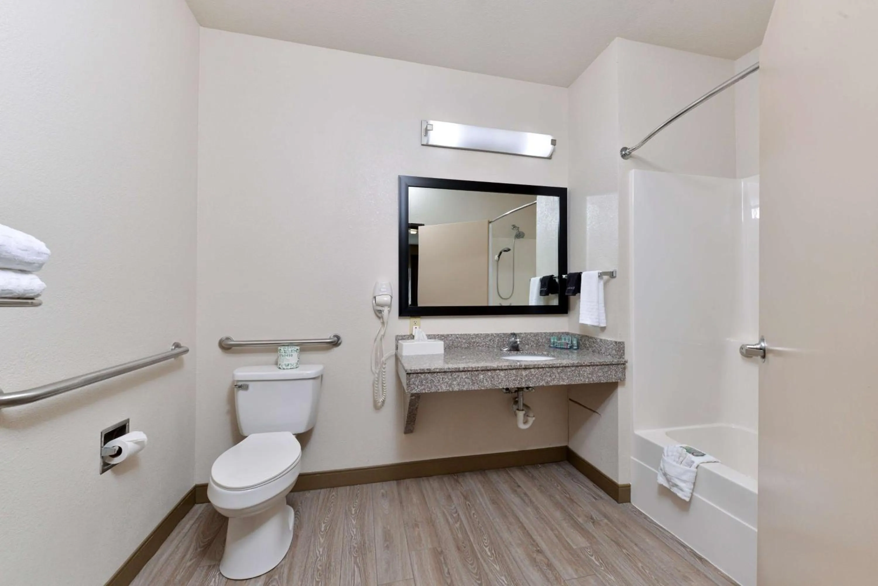 Bathroom in Best Western Big Spring Lodge