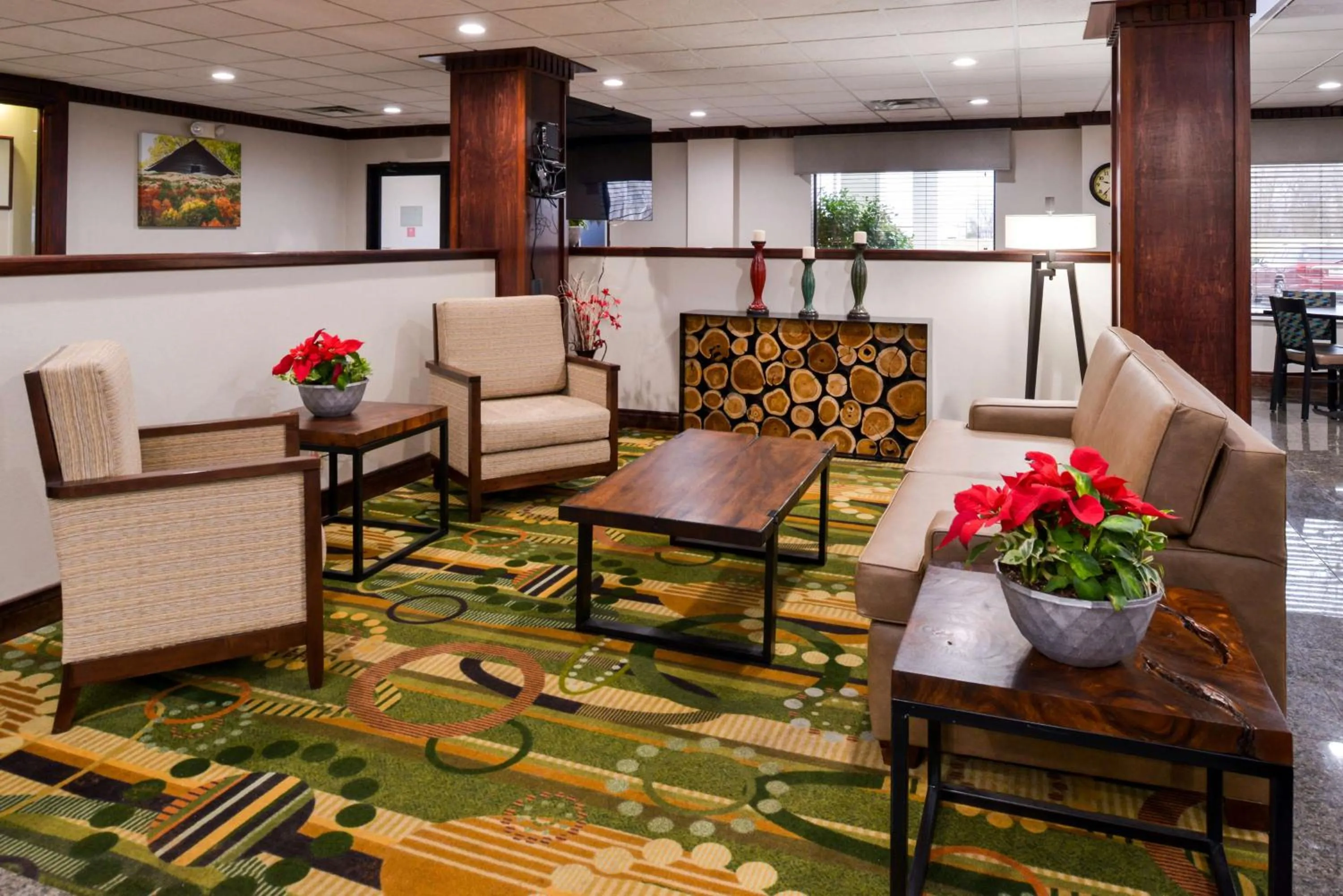 Lobby or reception in Best Western Big Spring Lodge