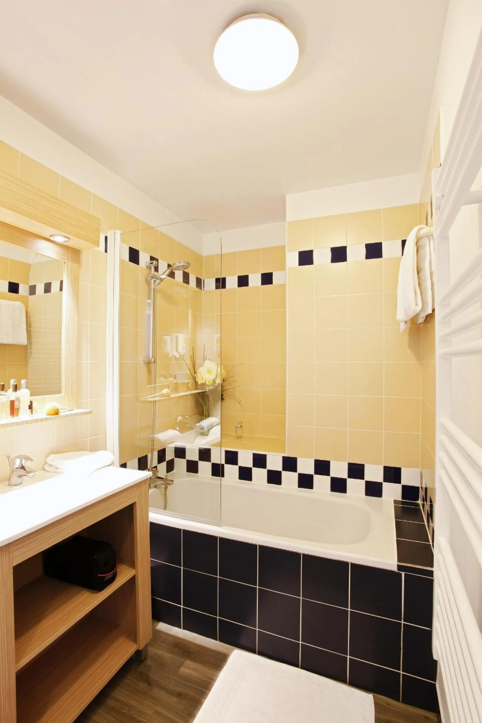 Bathroom in Aparthotel Adagio Access Marseille Prado Périer