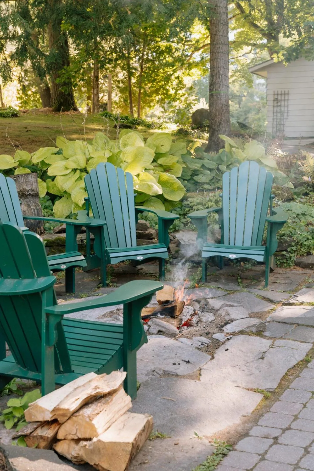 Seating area in Sherwood Inn