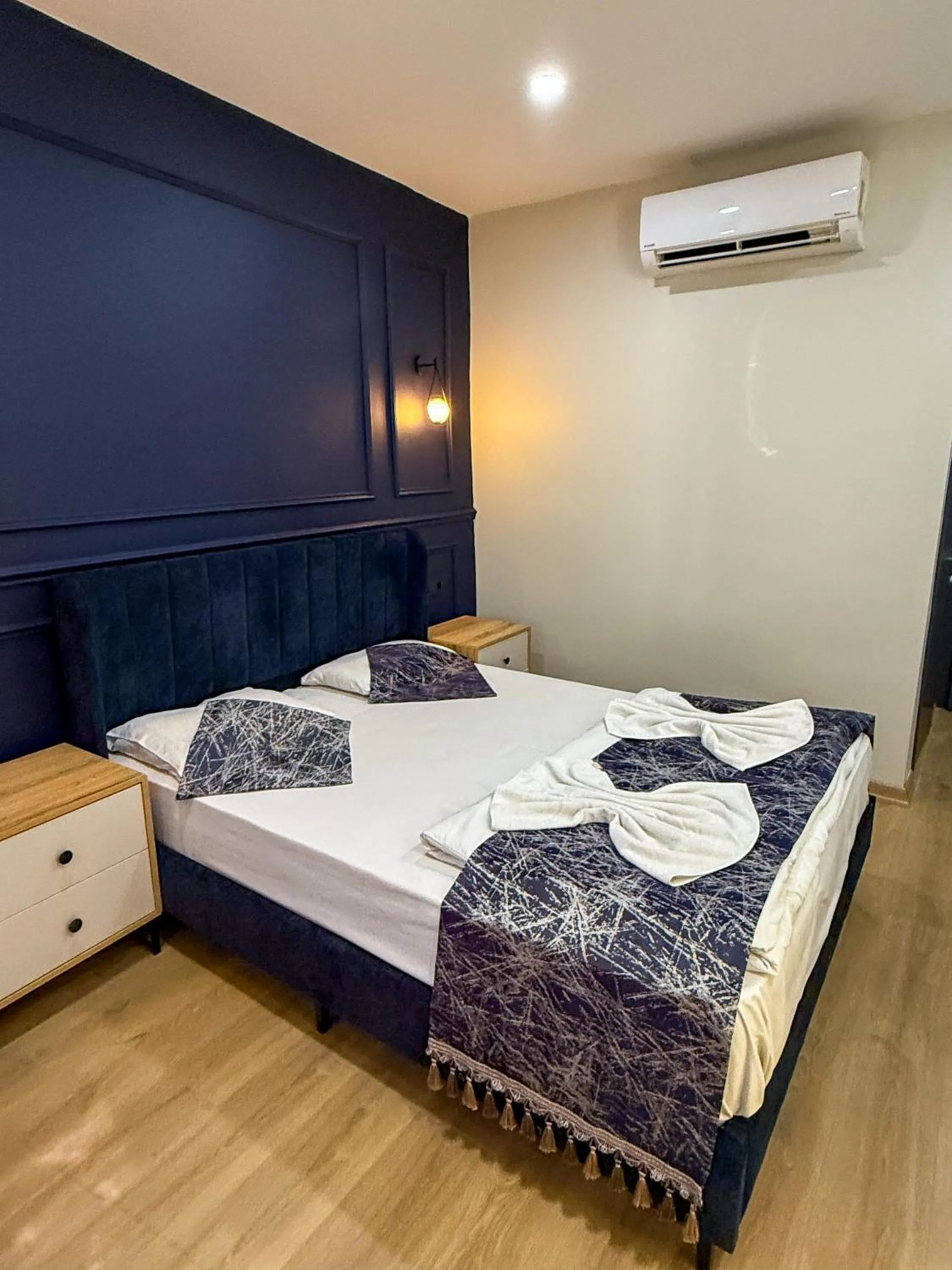 Bed in The Reina Hotel