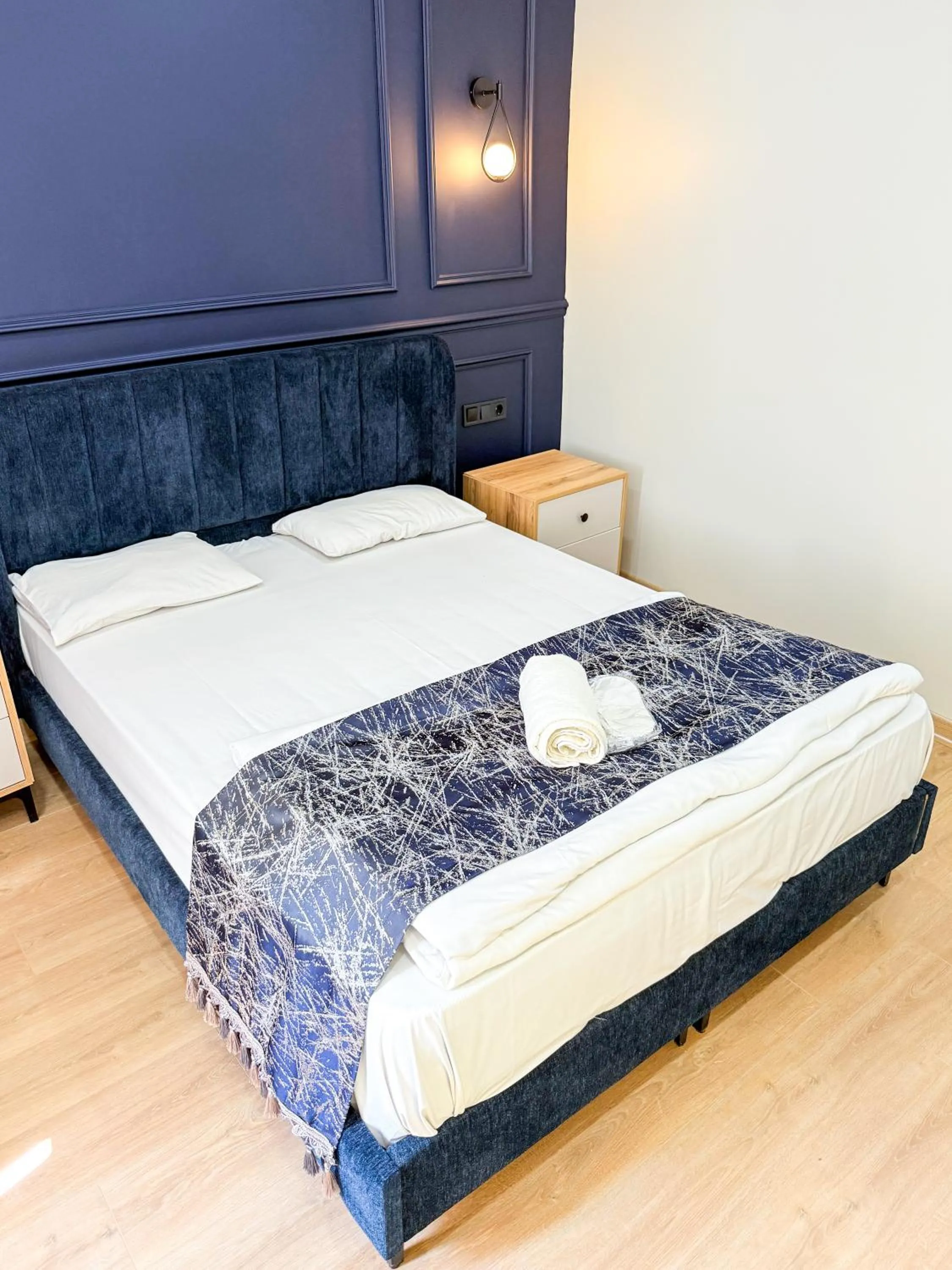 Bed in The Reina Hotel