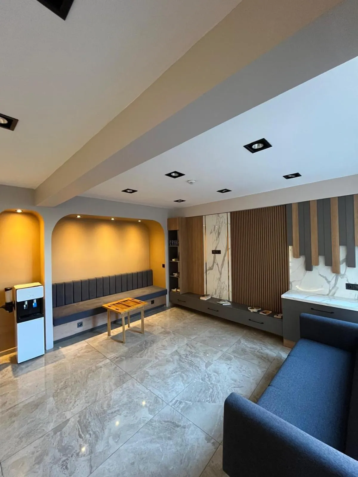 Living room in The Reina Hotel