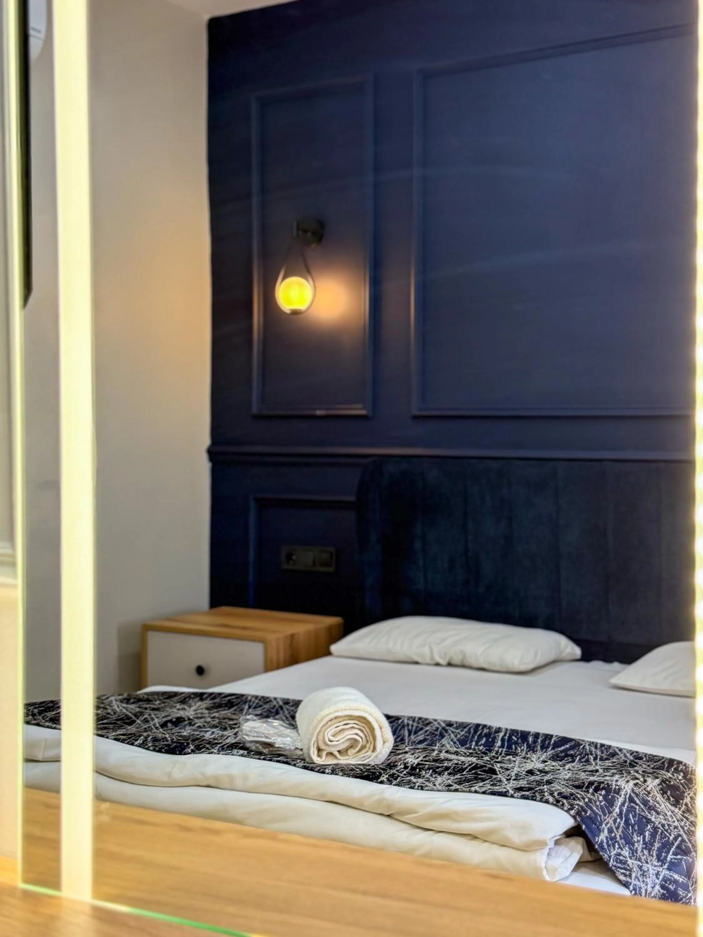 Bed in The Reina Hotel