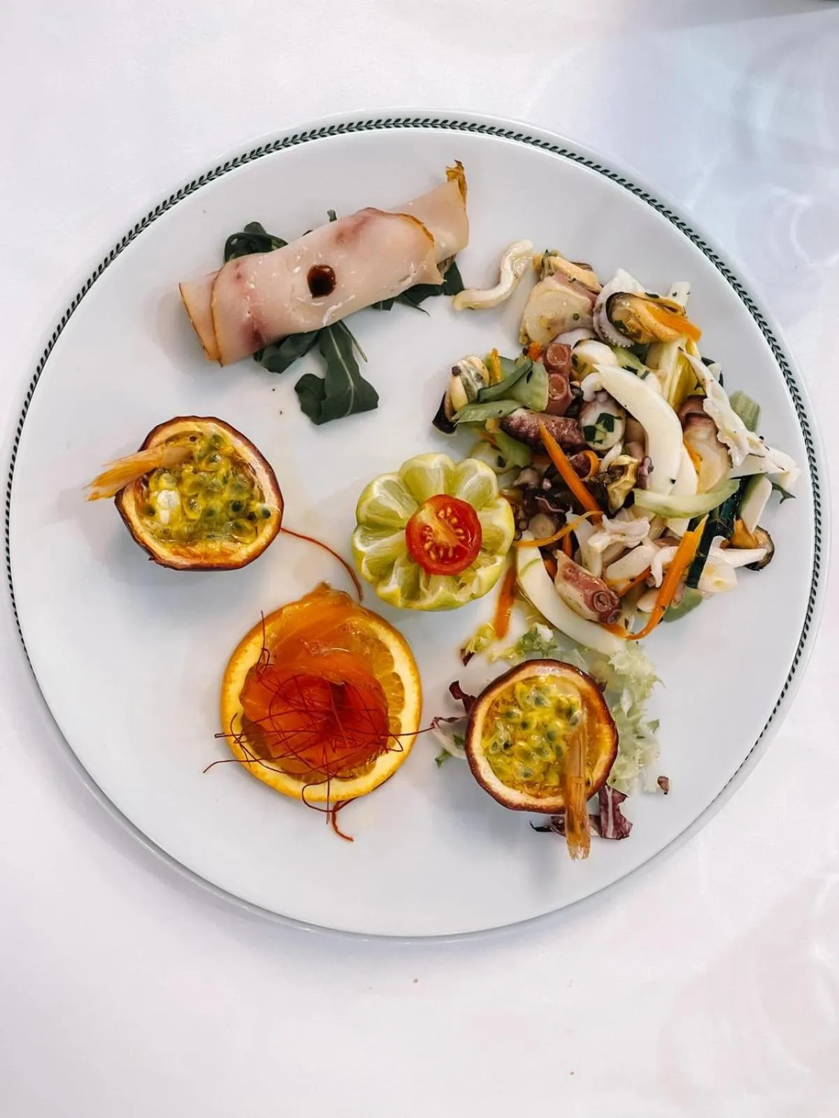 Food close-up in HOTEL SOLARIS