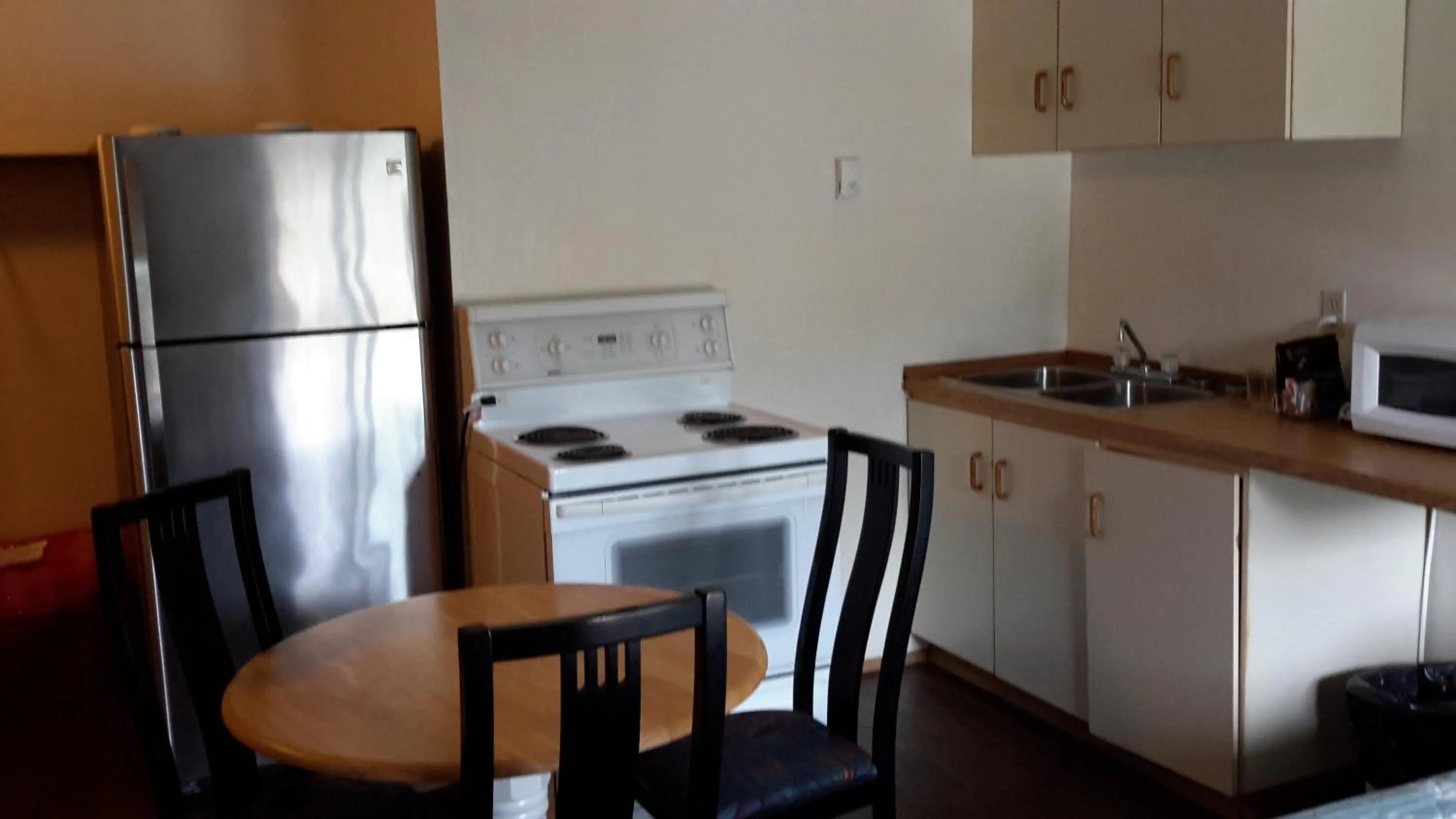 Kitchen or kitchenette in Mountain View Motel