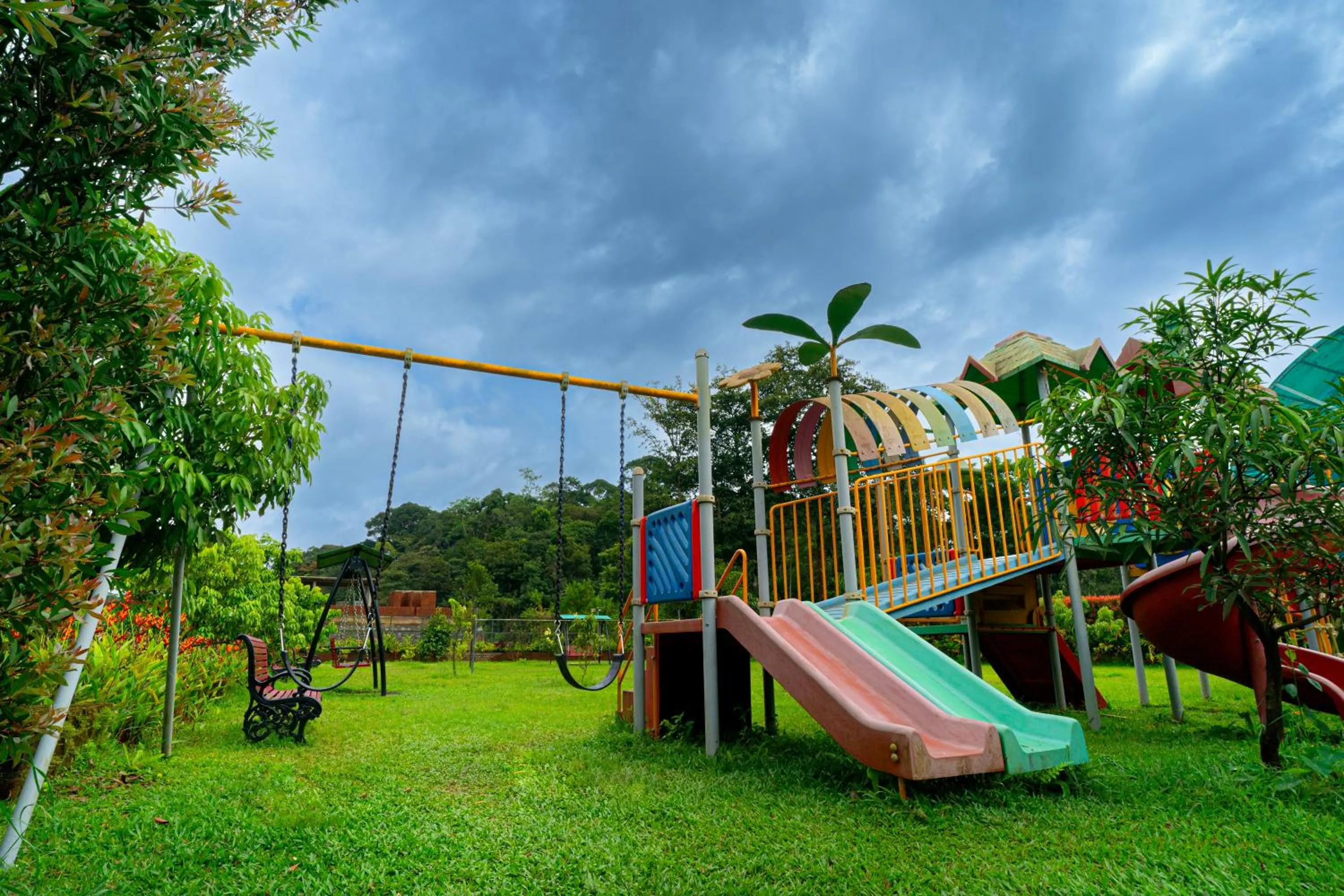 Children play ground in The Sanihara Hotel & Resort