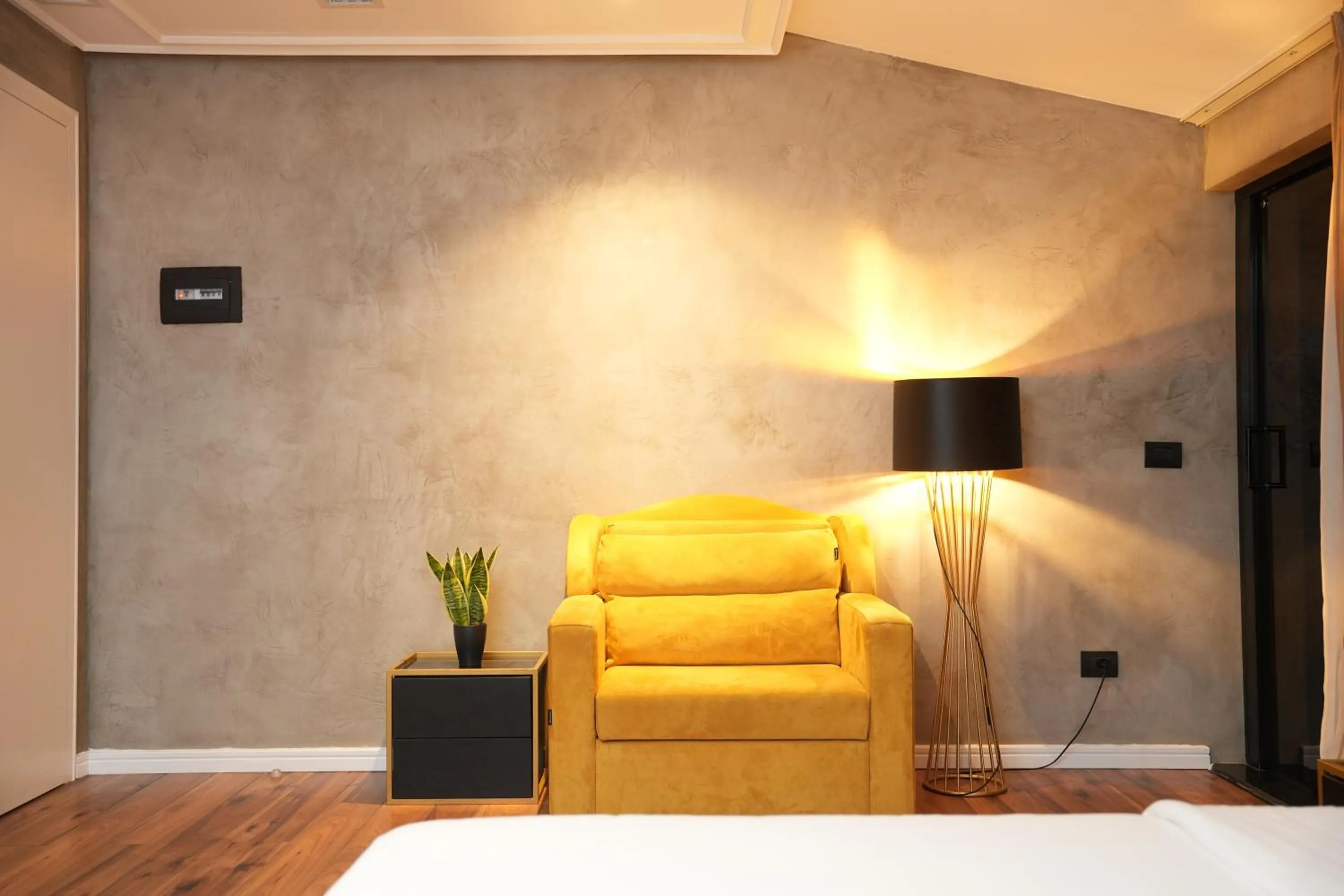 Seating area in La Suite Boutique Hotel