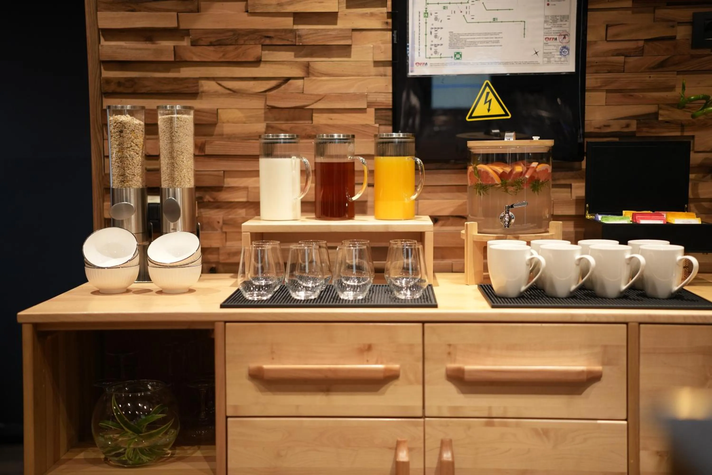 Buffet breakfast in La Suite Boutique Hotel