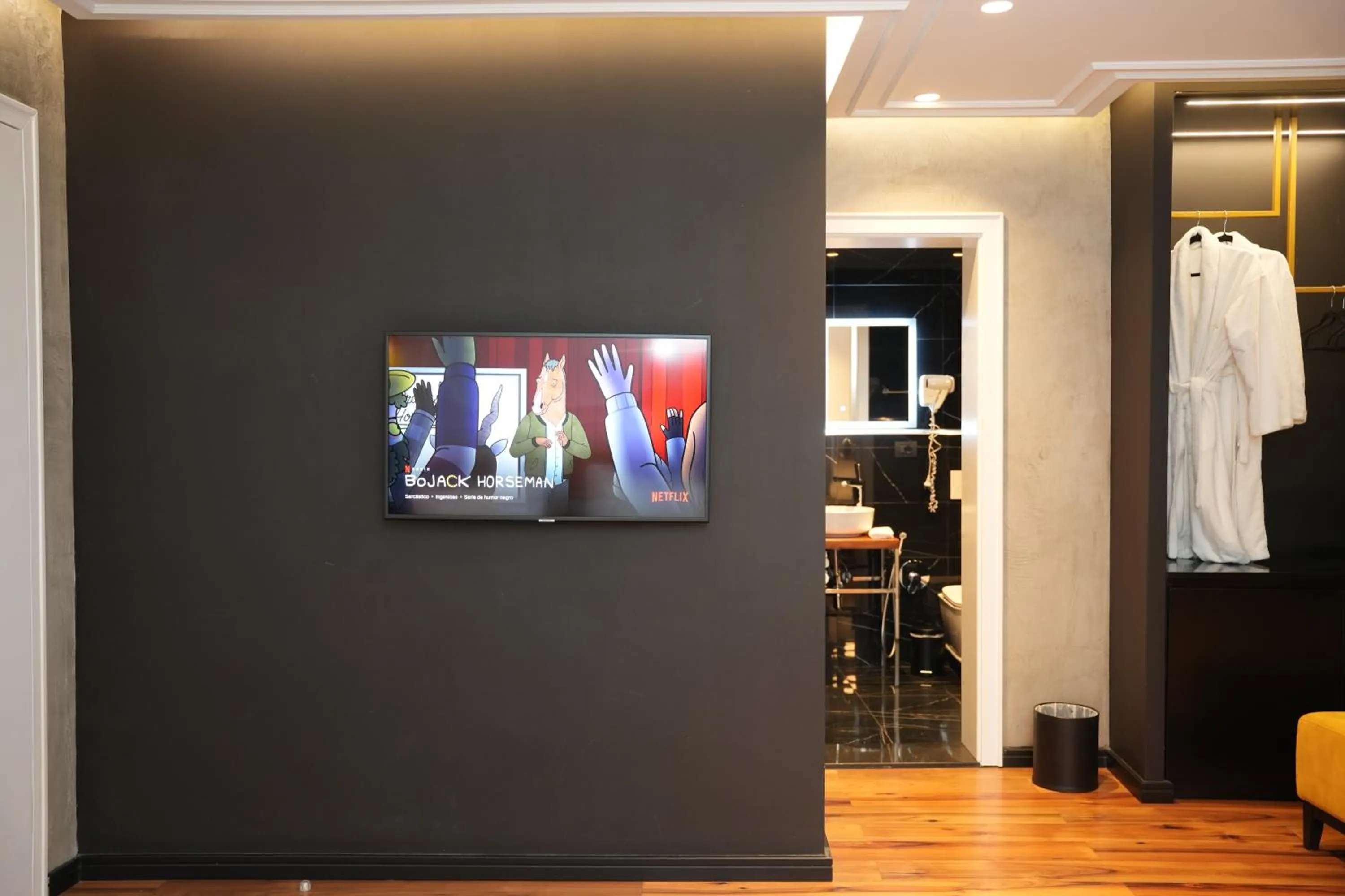 TV and multimedia in La Suite Boutique Hotel