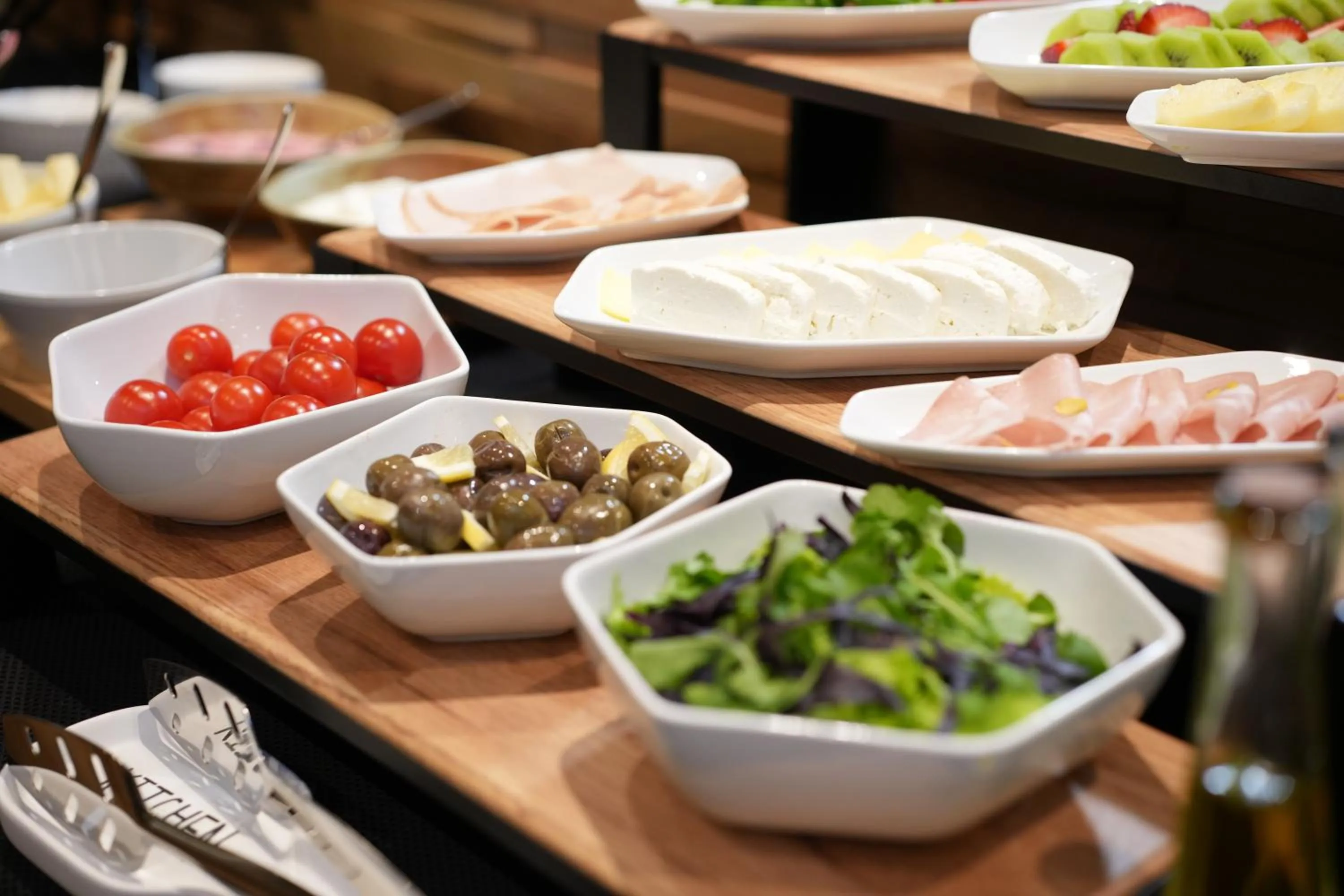 Buffet breakfast in La Suite Boutique Hotel