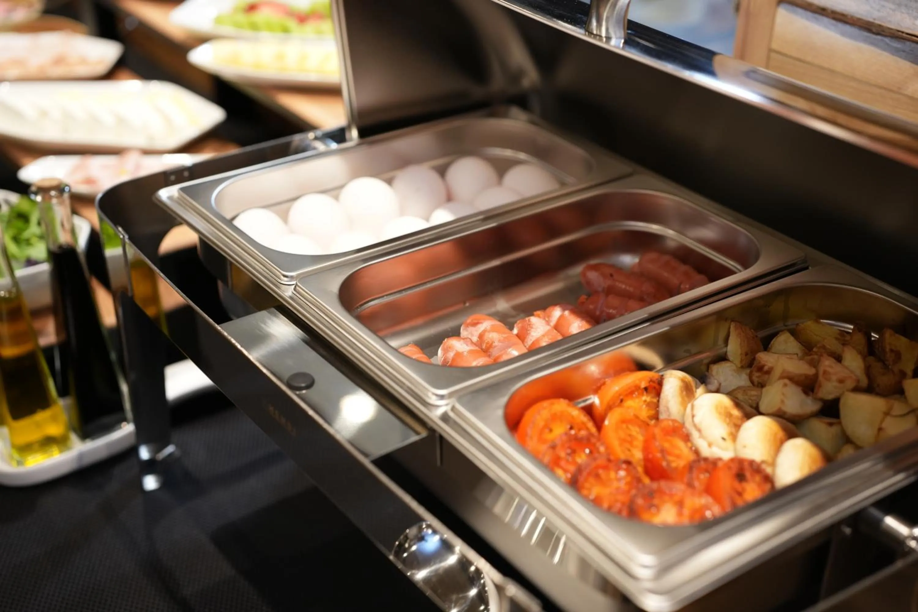 Buffet breakfast in La Suite Boutique Hotel