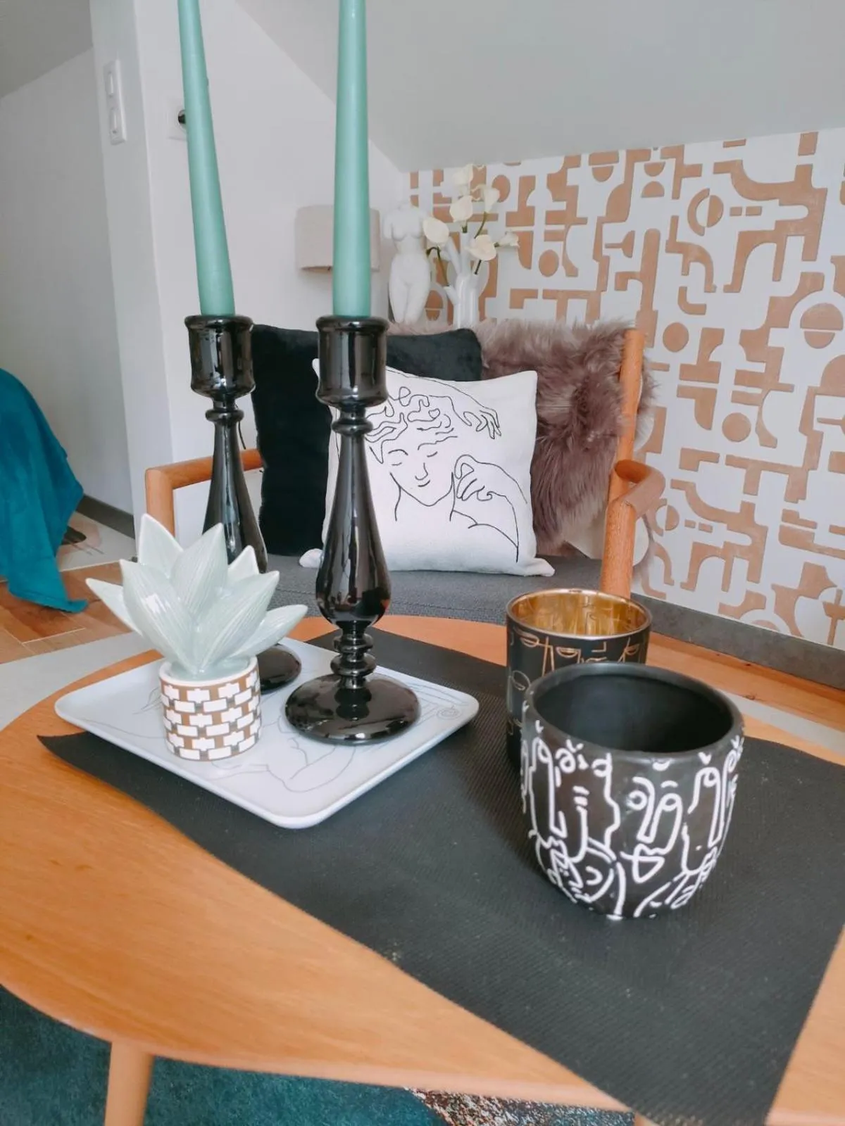 Living room in Maison d'hôtes La Suite 27, appartement La Suite 27 bis