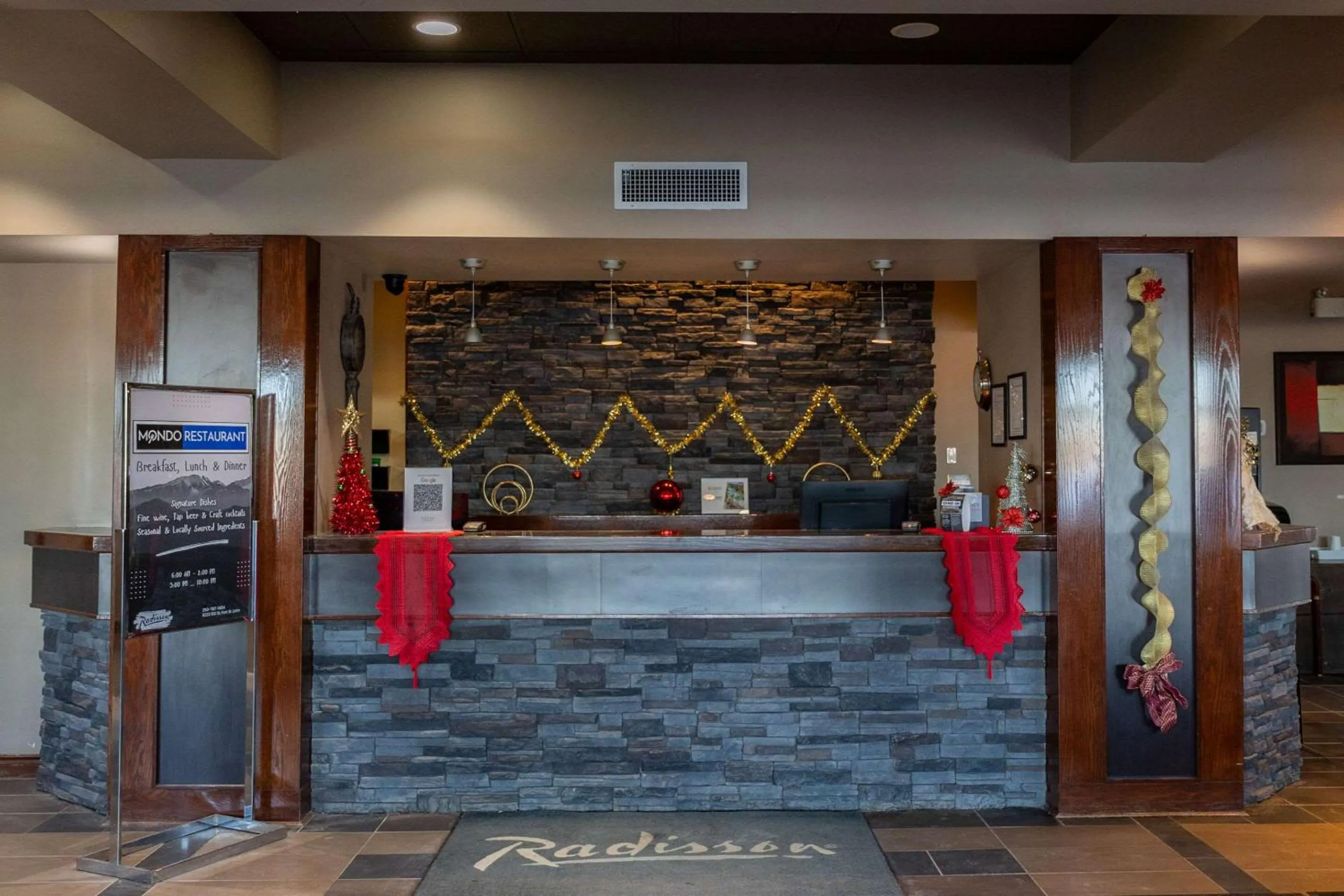 Lobby or reception in Radisson Hotel Fort St John