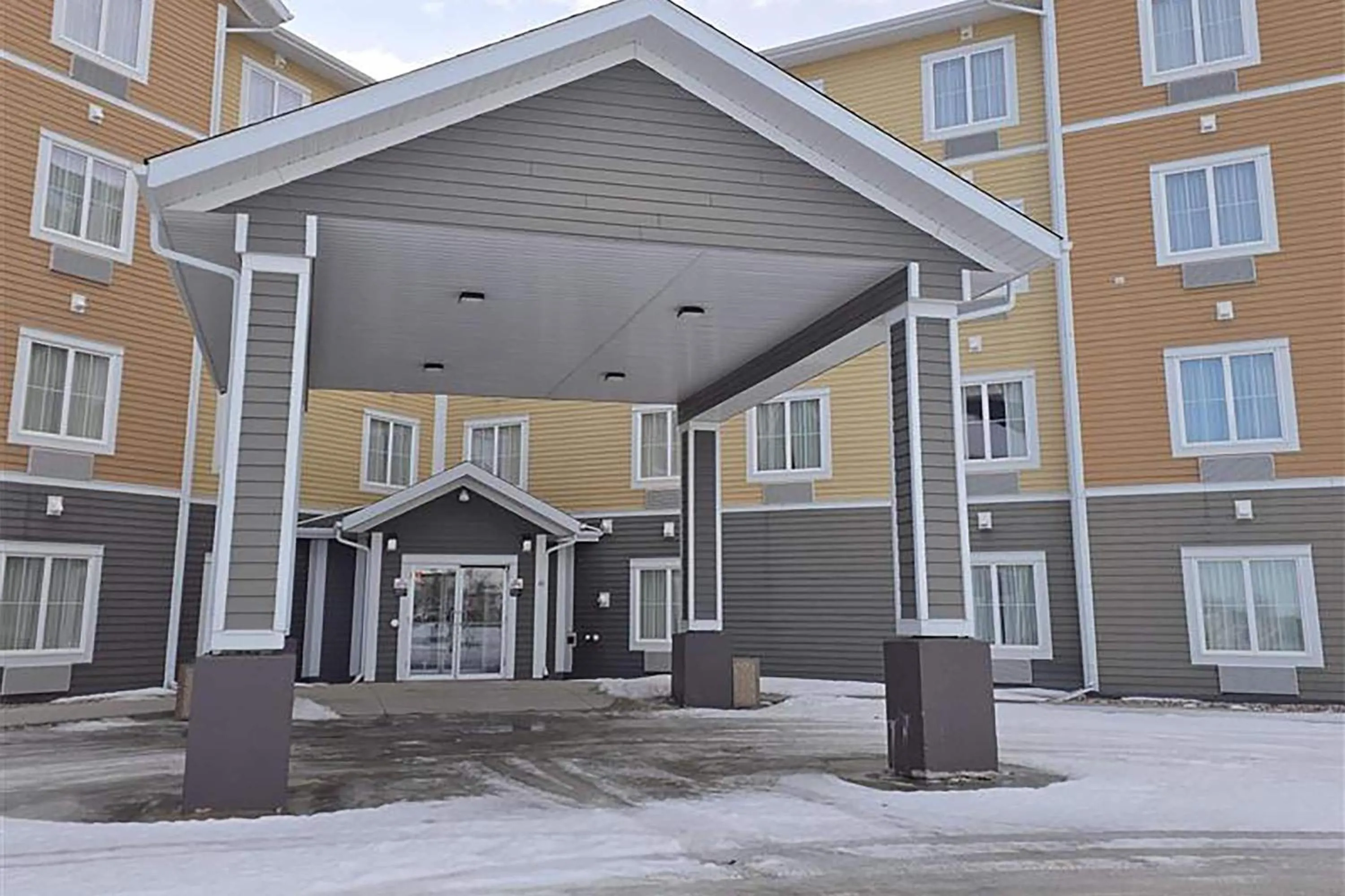 Property building in Travelodge Suites by Wyndham Estevan