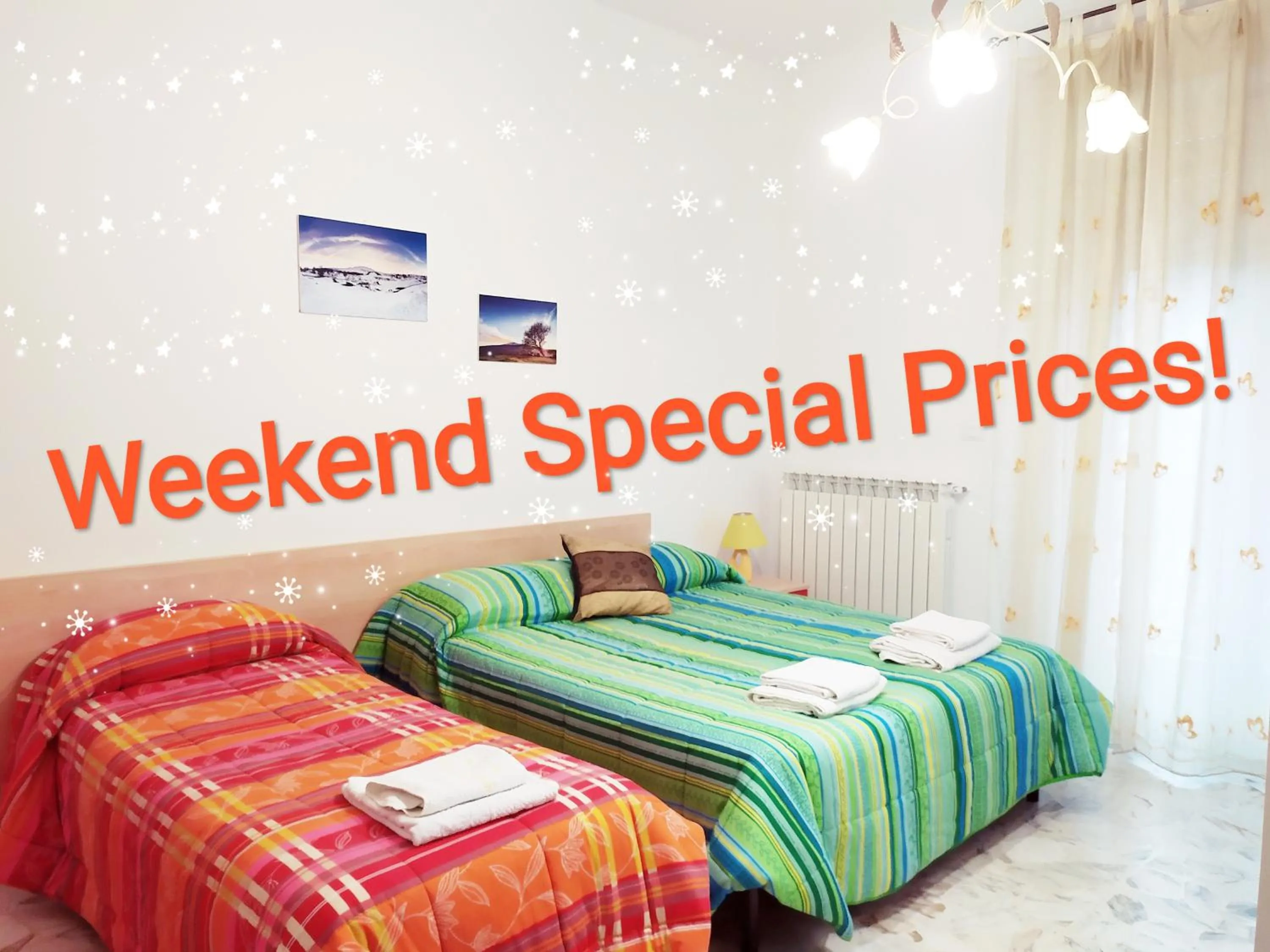 Bed in B&B Casa Valentina a Linguaglossa