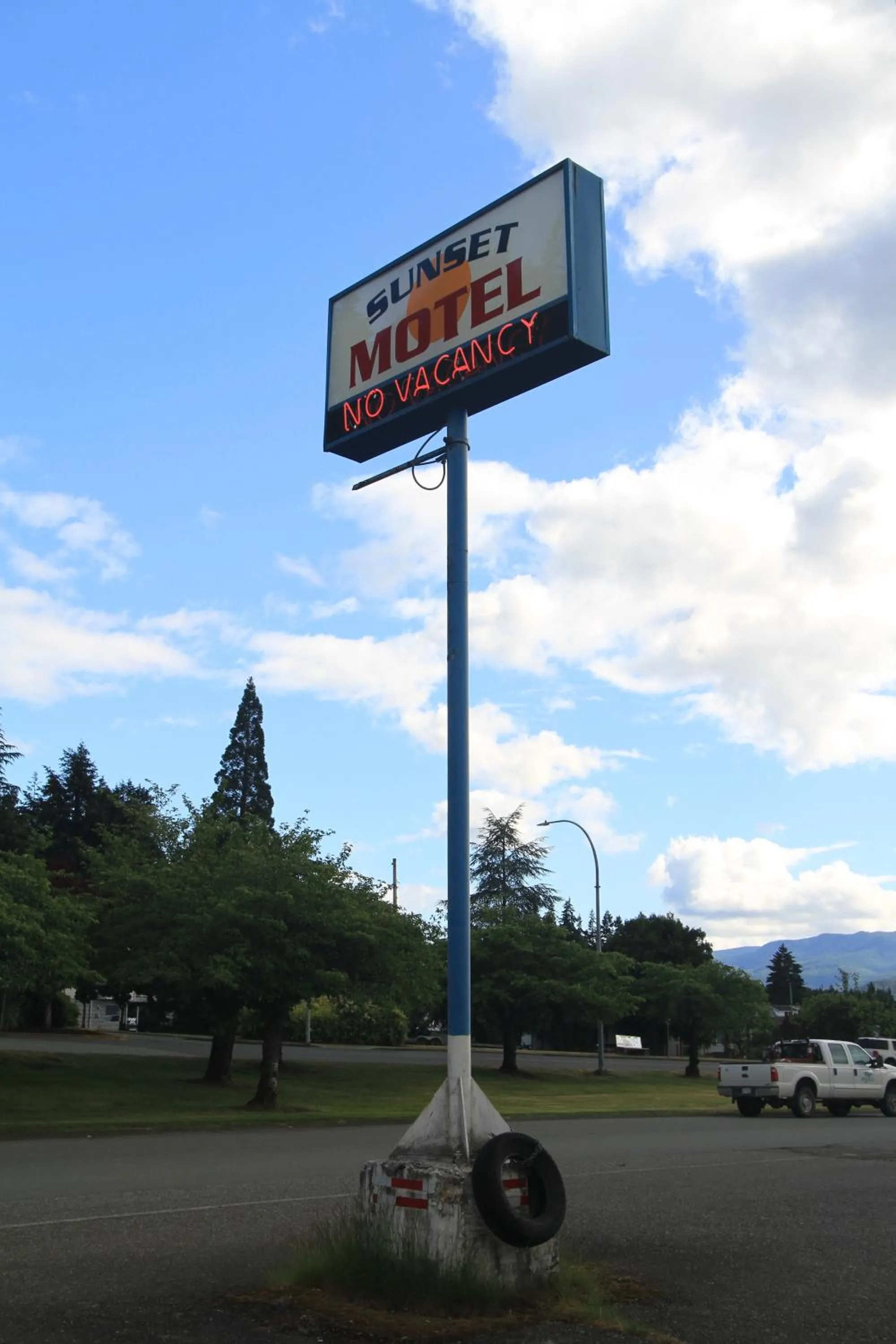 Property logo or sign in Sunset Motel & Trailer Park, Incorporated
