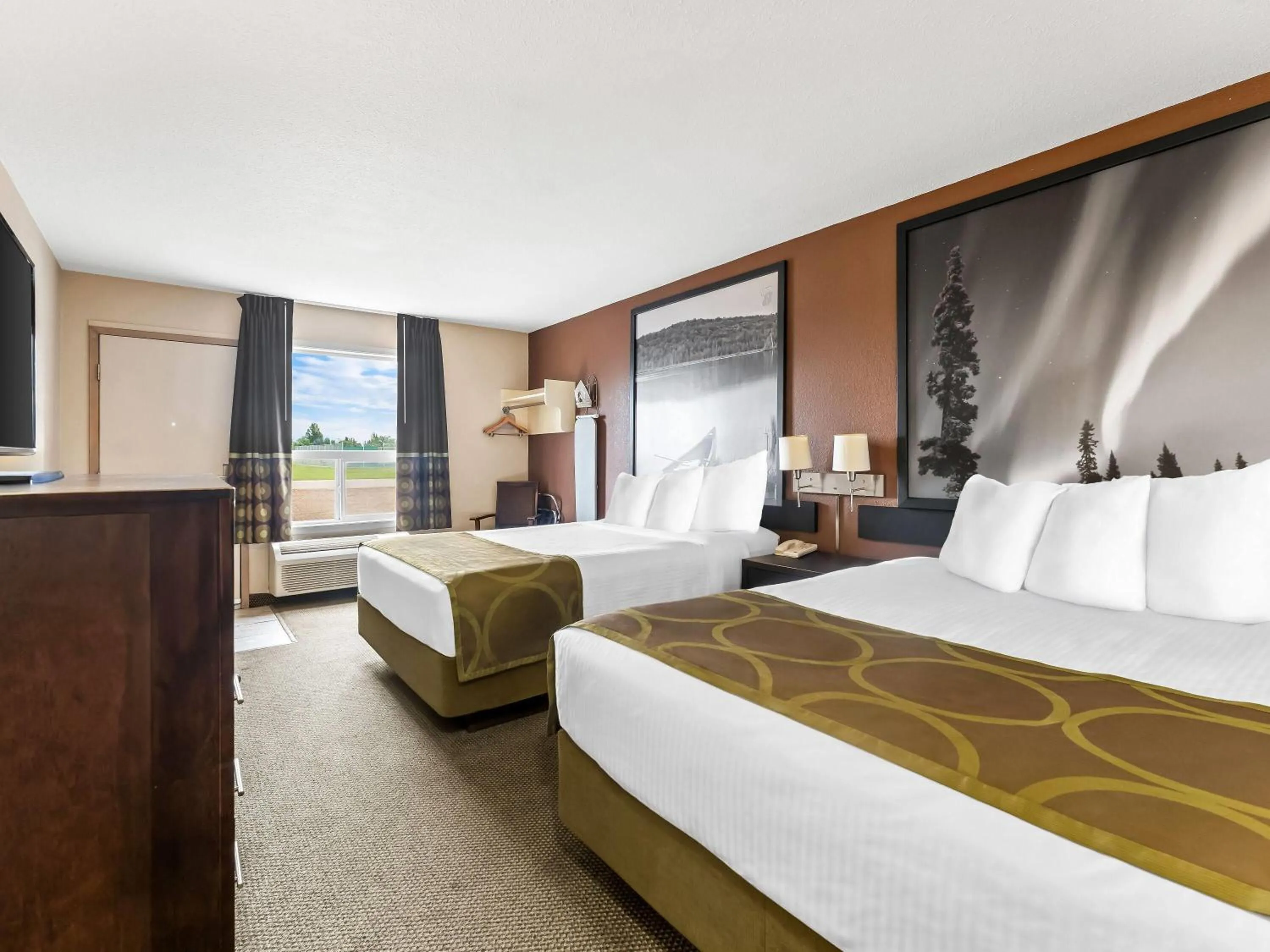 Bed in Super 8 by Wyndham Meadow Lake