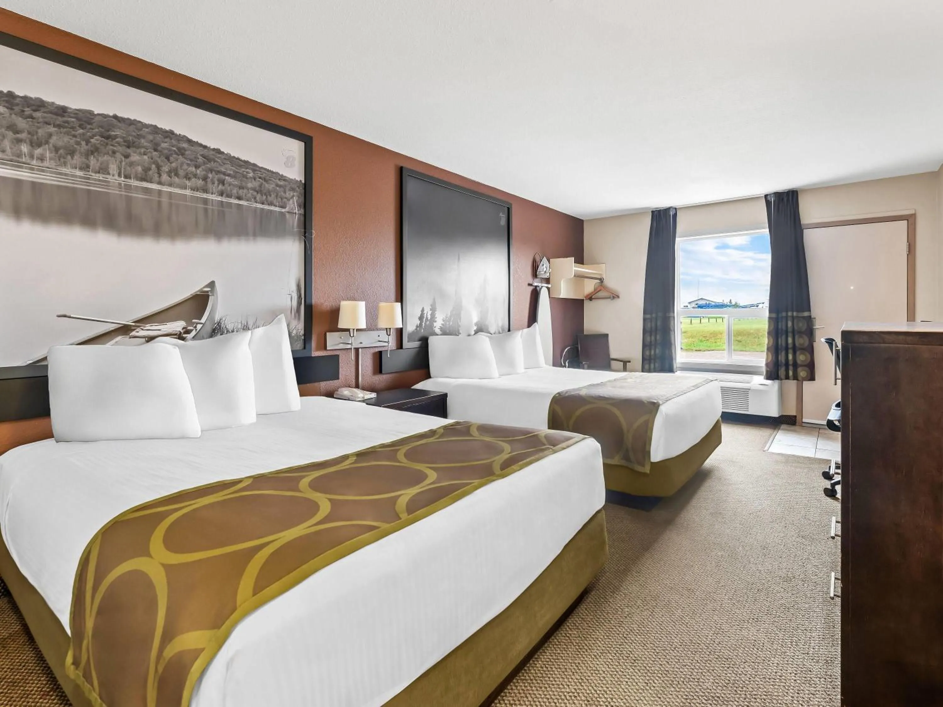 Bed in Super 8 by Wyndham Meadow Lake