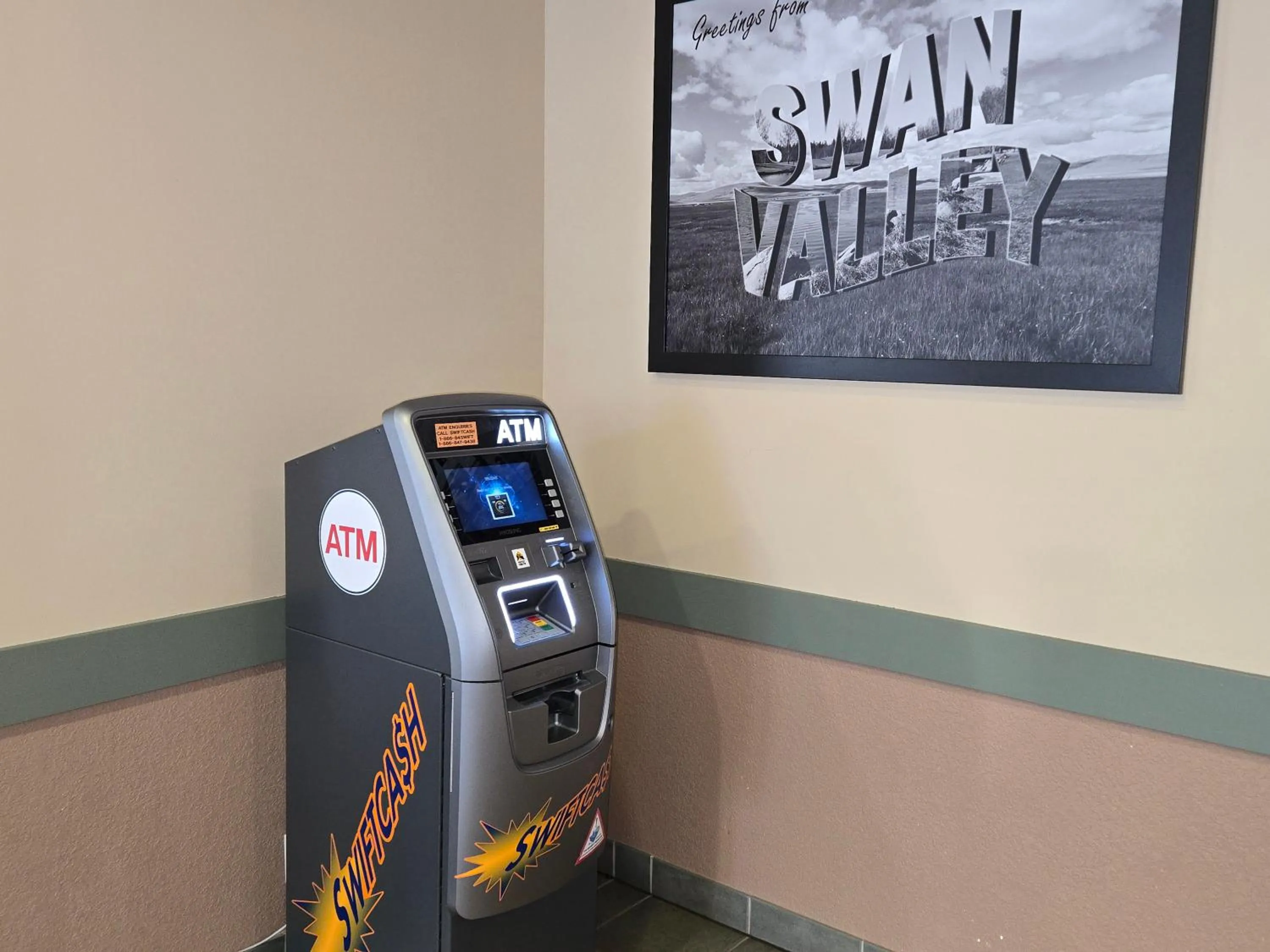 ATM in Super 8 by Wyndham Swan River MB