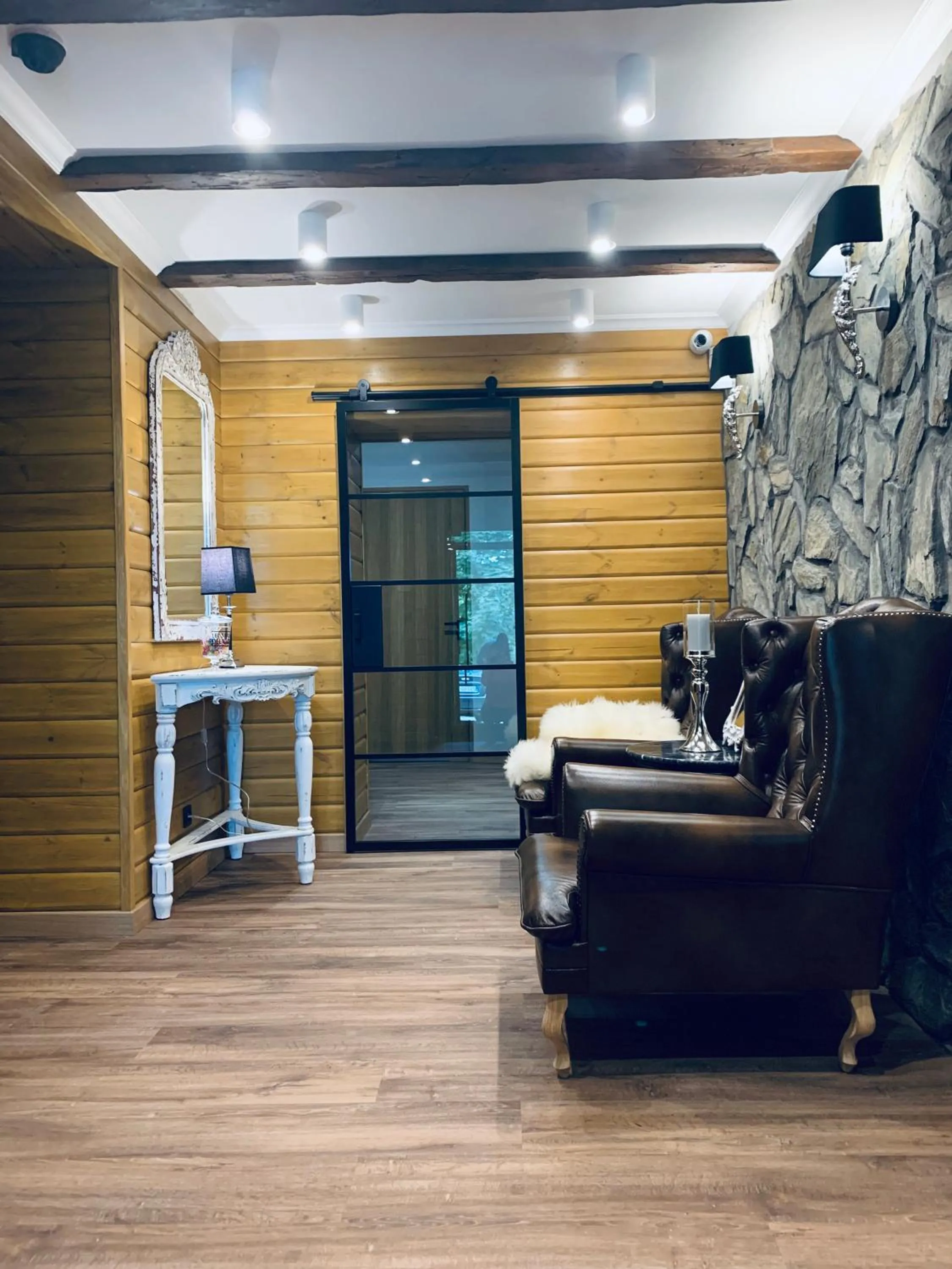 Lobby or reception in Willa Karkonoska