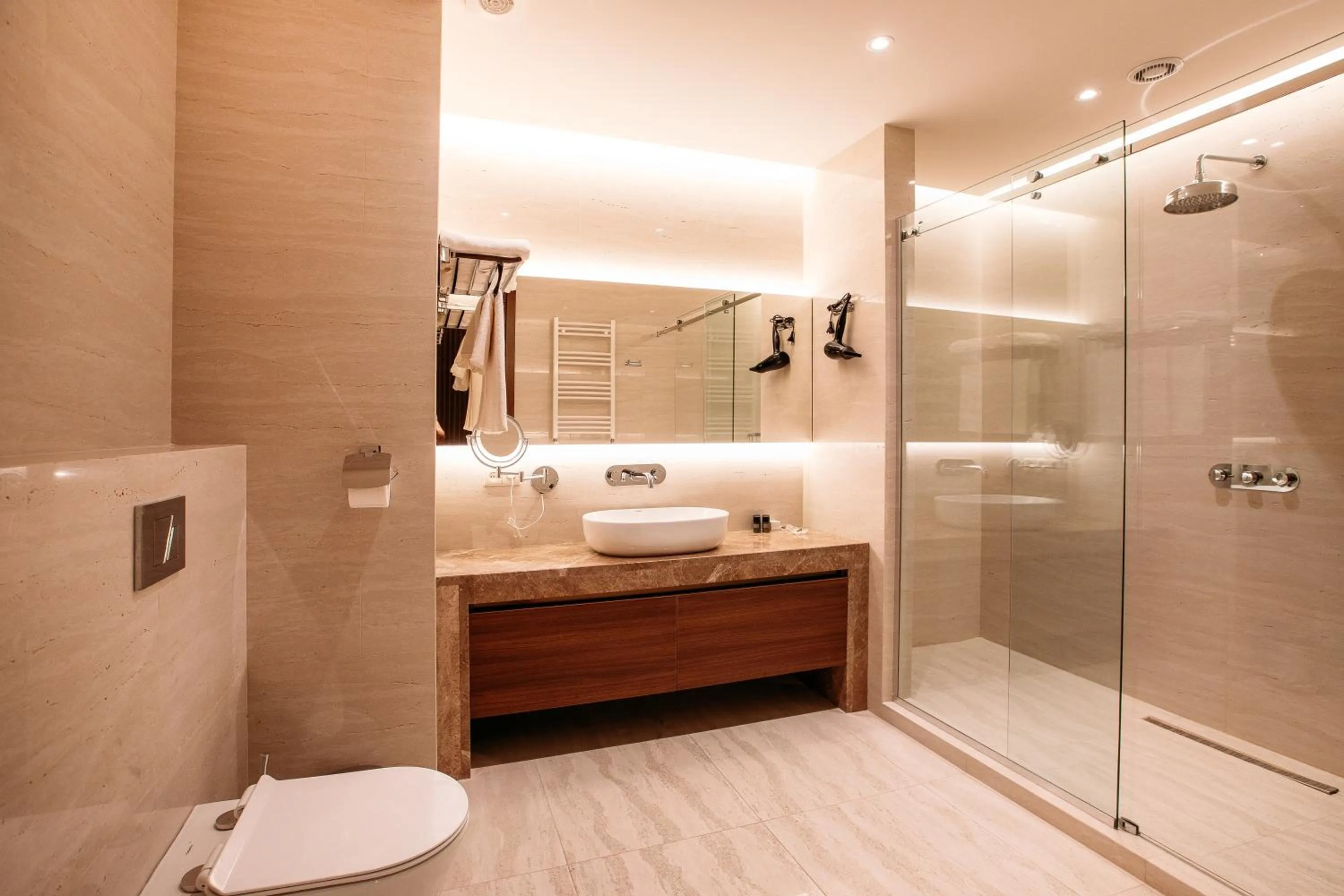 Bathroom in Hotel Tbilisi Tower