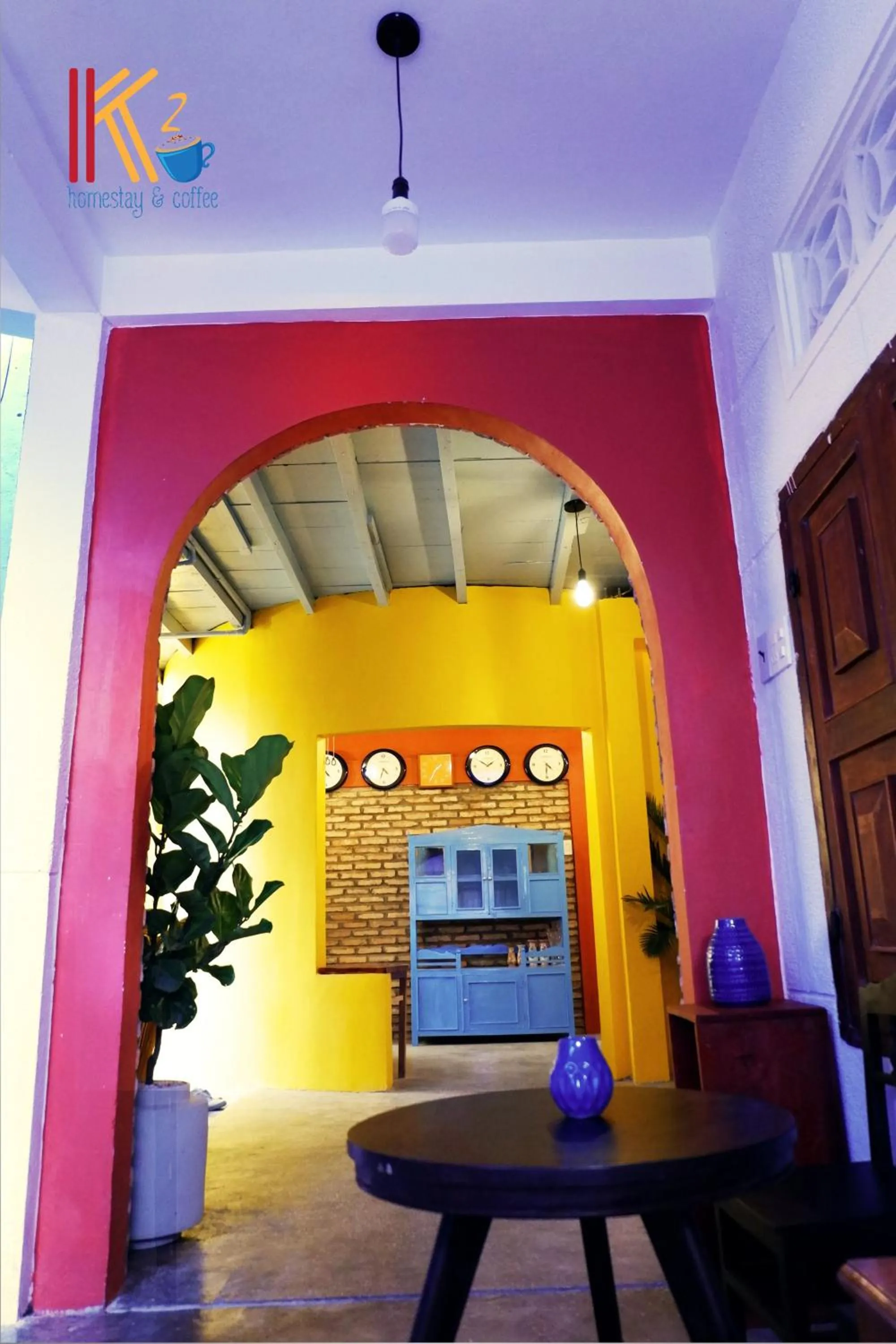 Lobby or reception in K2 Homestay & Coffee