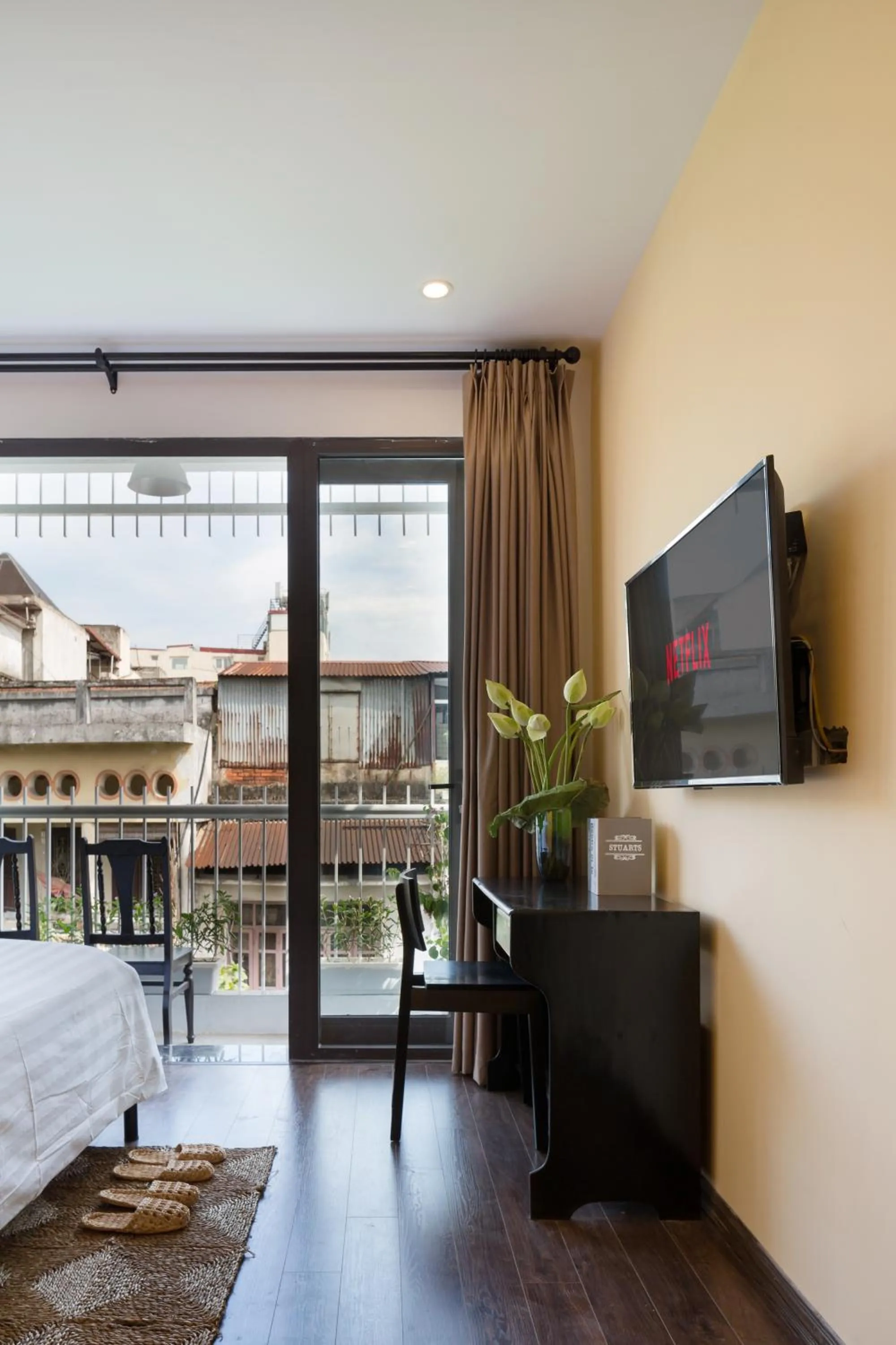 Bed in Centraltique Downtown - Bespoke Colonial House Near Hoan Kiem Lake