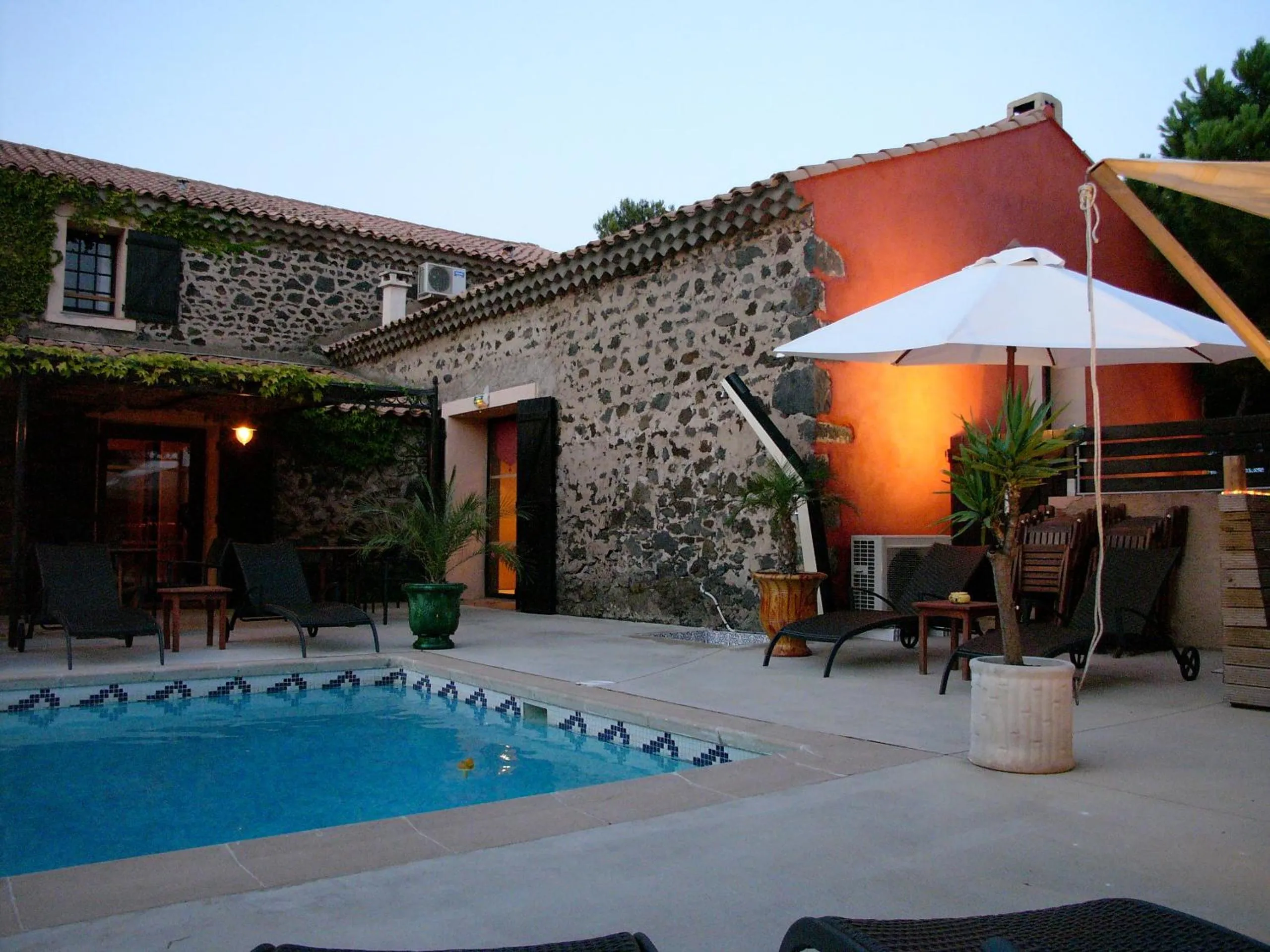 Swimming pool in La Bergerie Du Cap