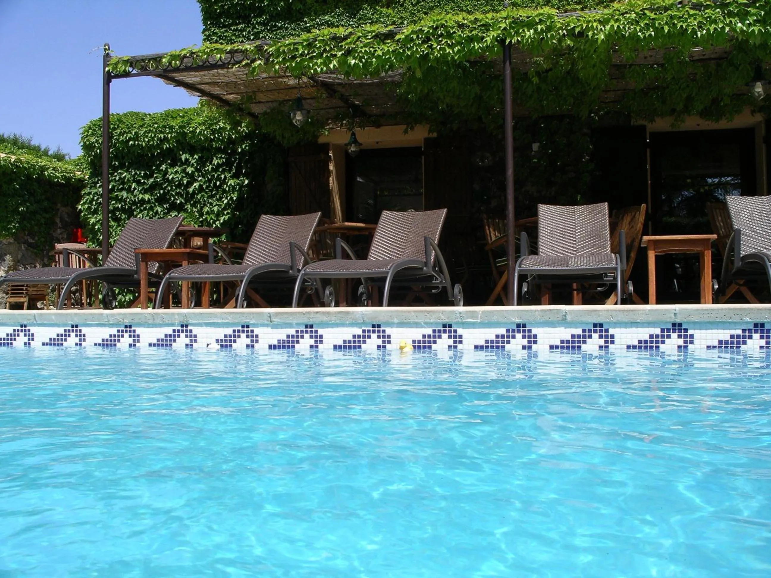 Swimming pool in La Bergerie Du Cap