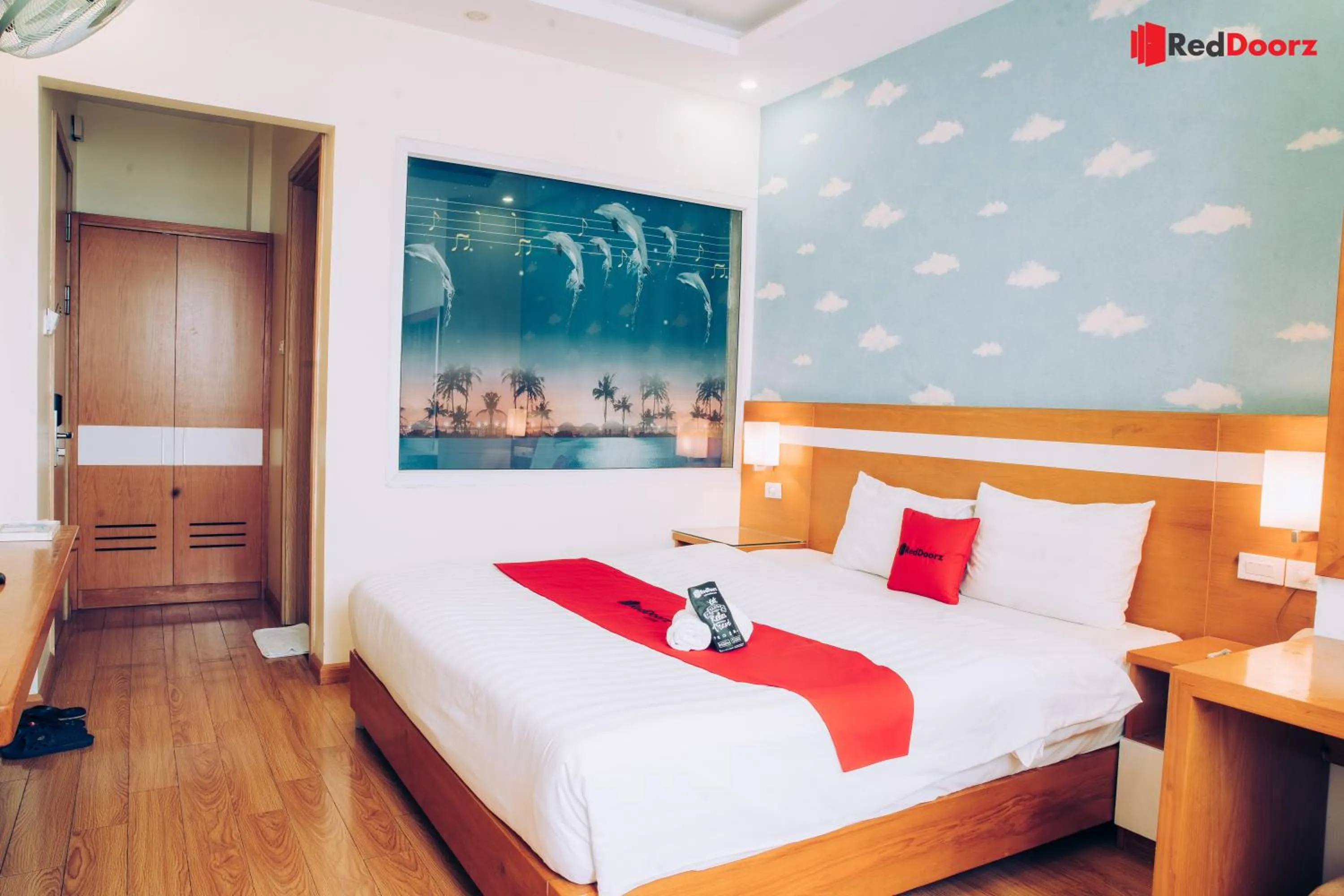 Bed in Home Hotel Truong Cong Giai
