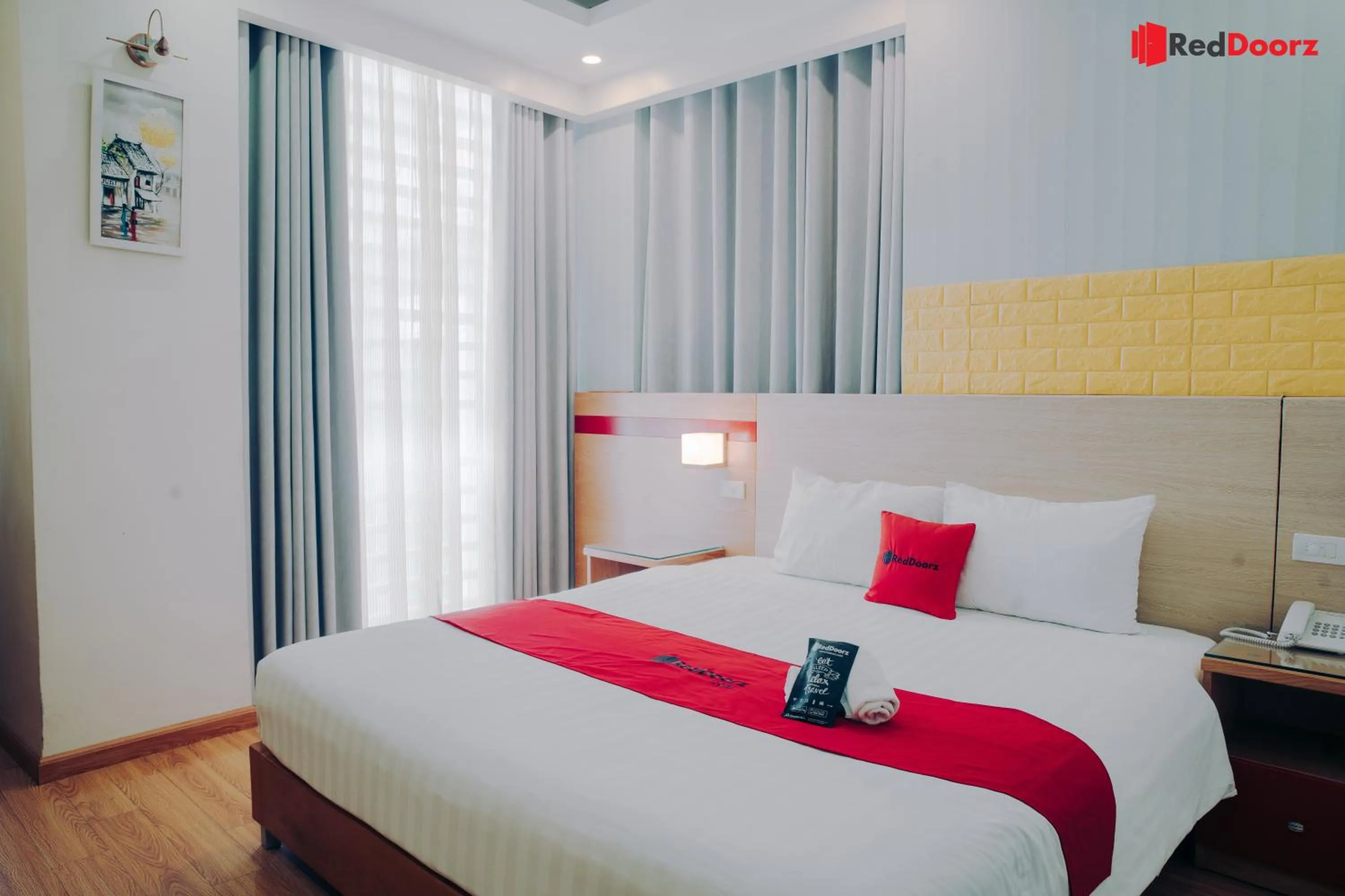 Bed in Home Hotel Truong Cong Giai