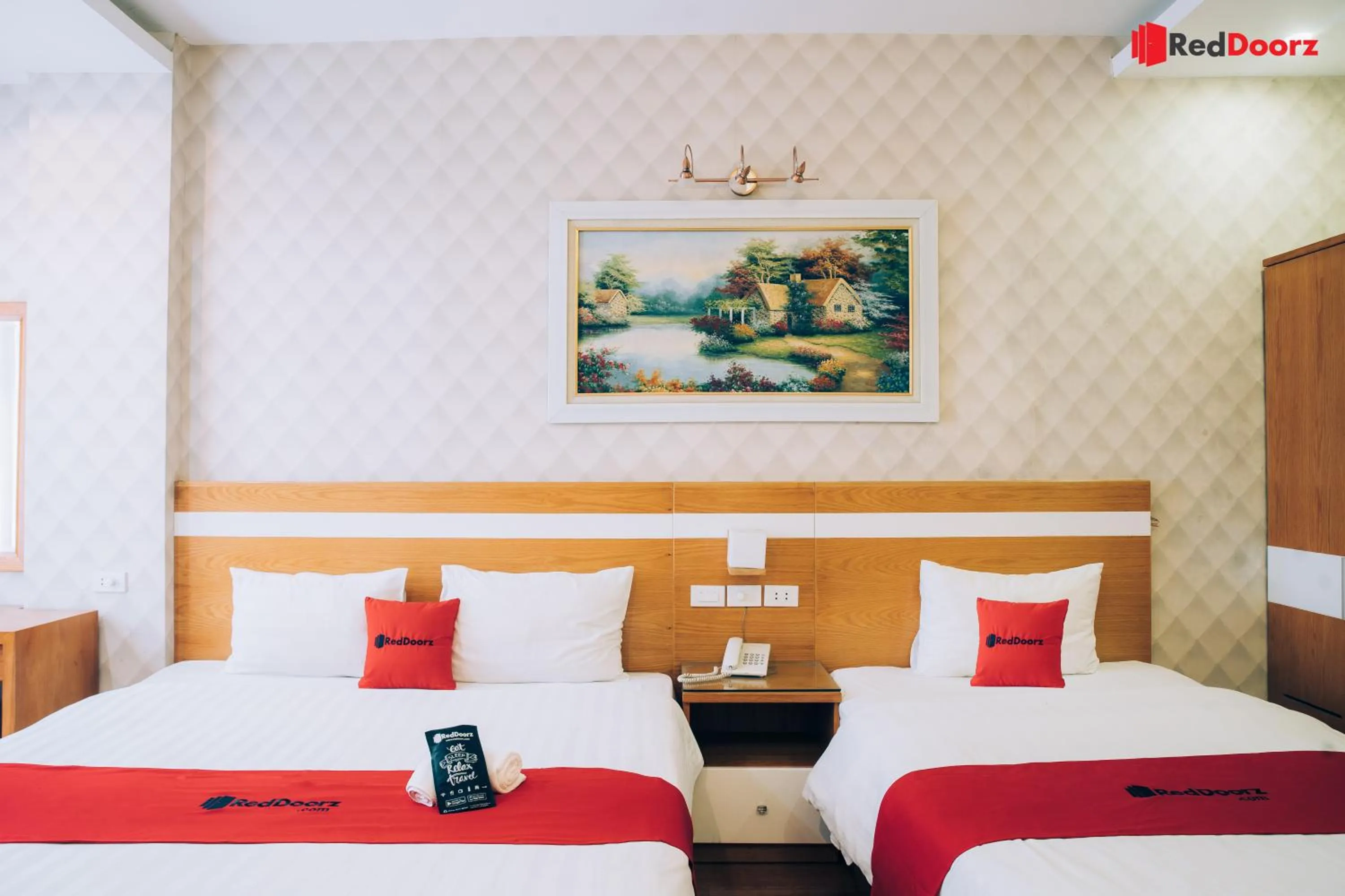 Bed in Home Hotel Truong Cong Giai