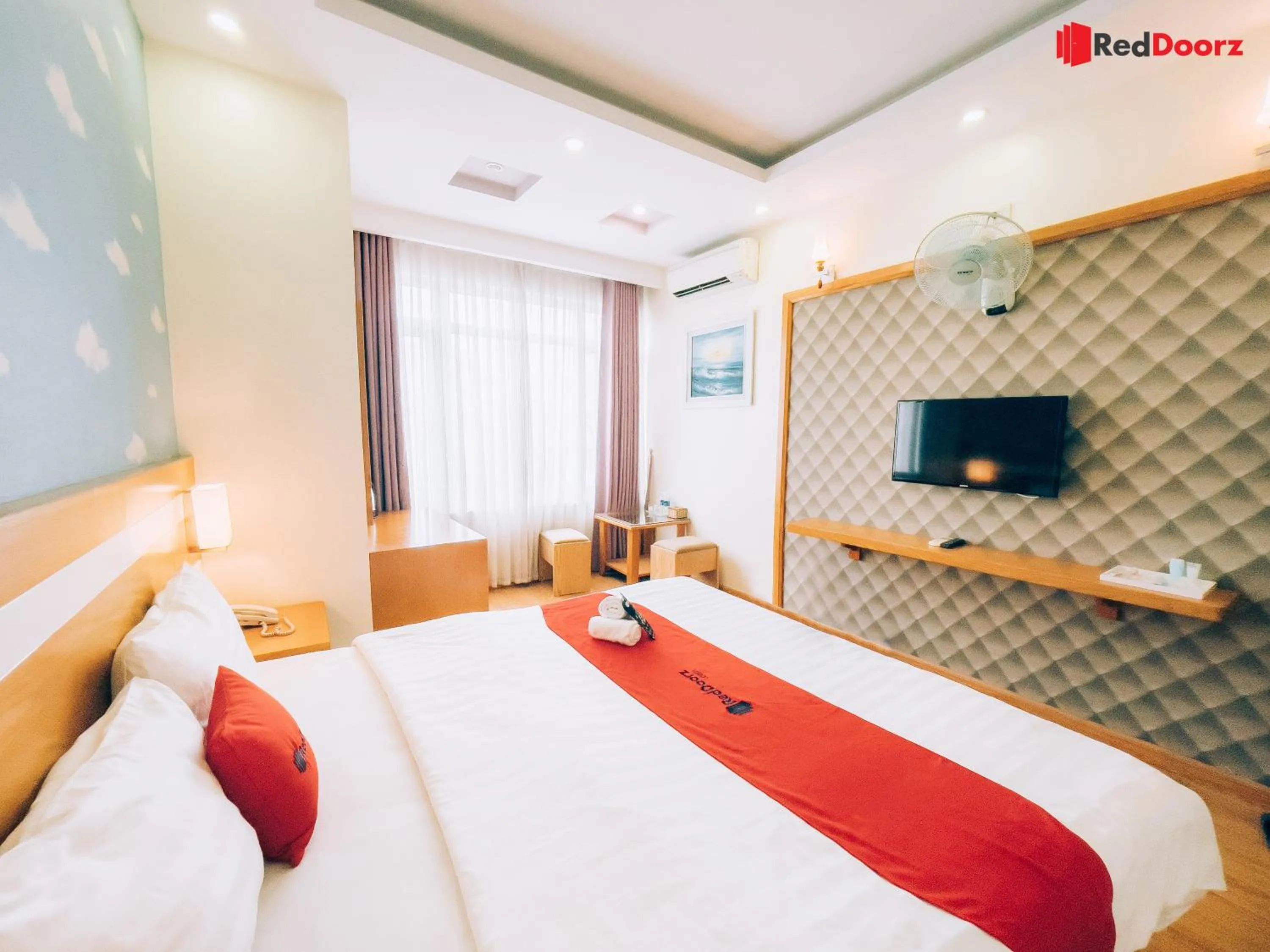 Bed in Home Hotel Truong Cong Giai