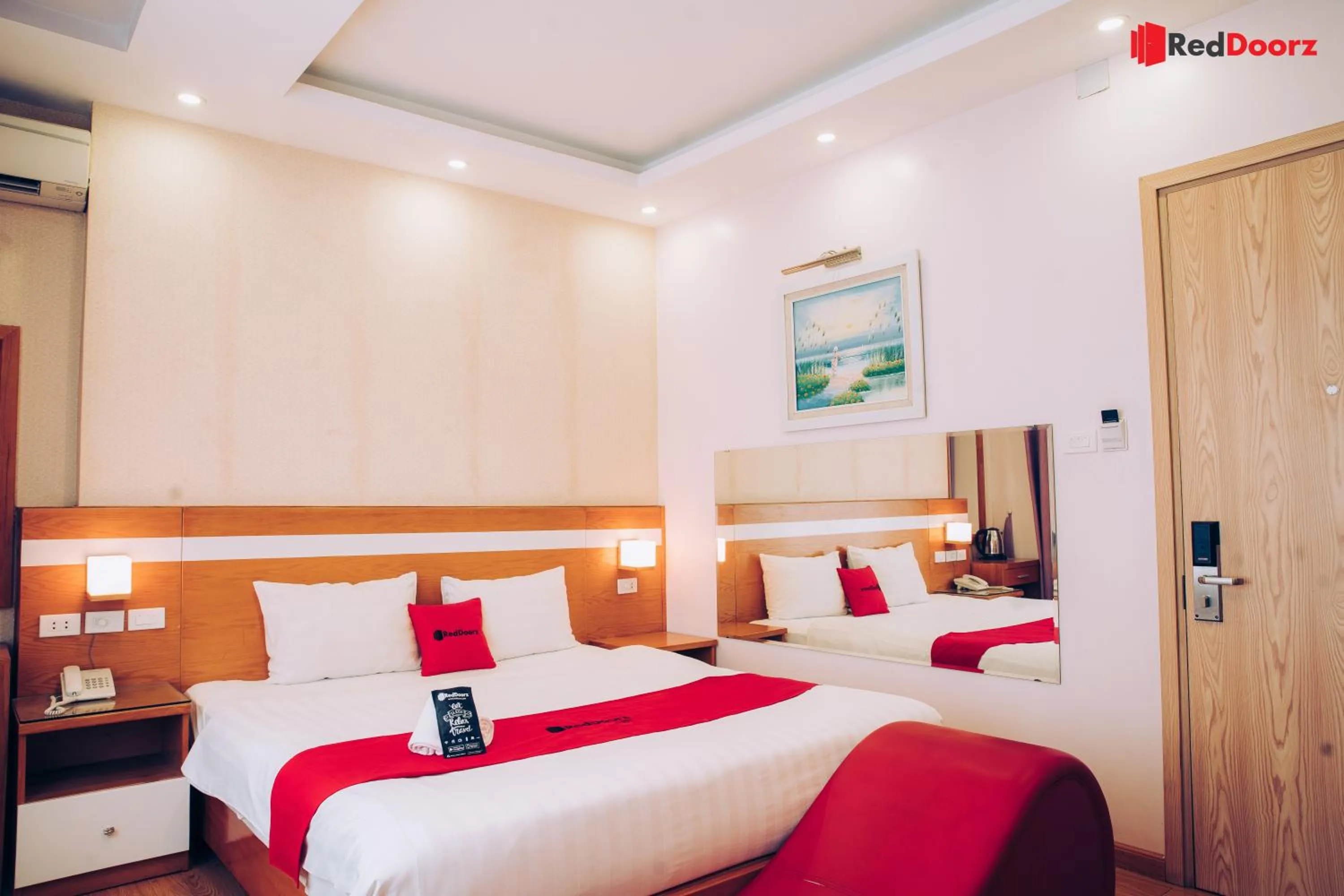 Bed in Home Hotel Truong Cong Giai